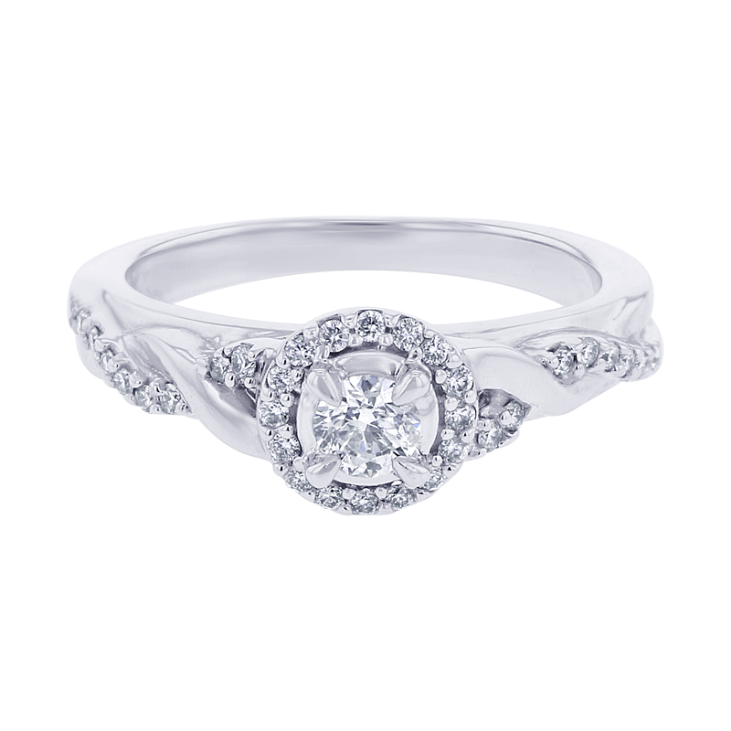 Miraculous Mirage Ready for Love Diamond Engagement Ring