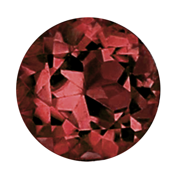 Silver Sprinkle Garnet & Diamond Earrings