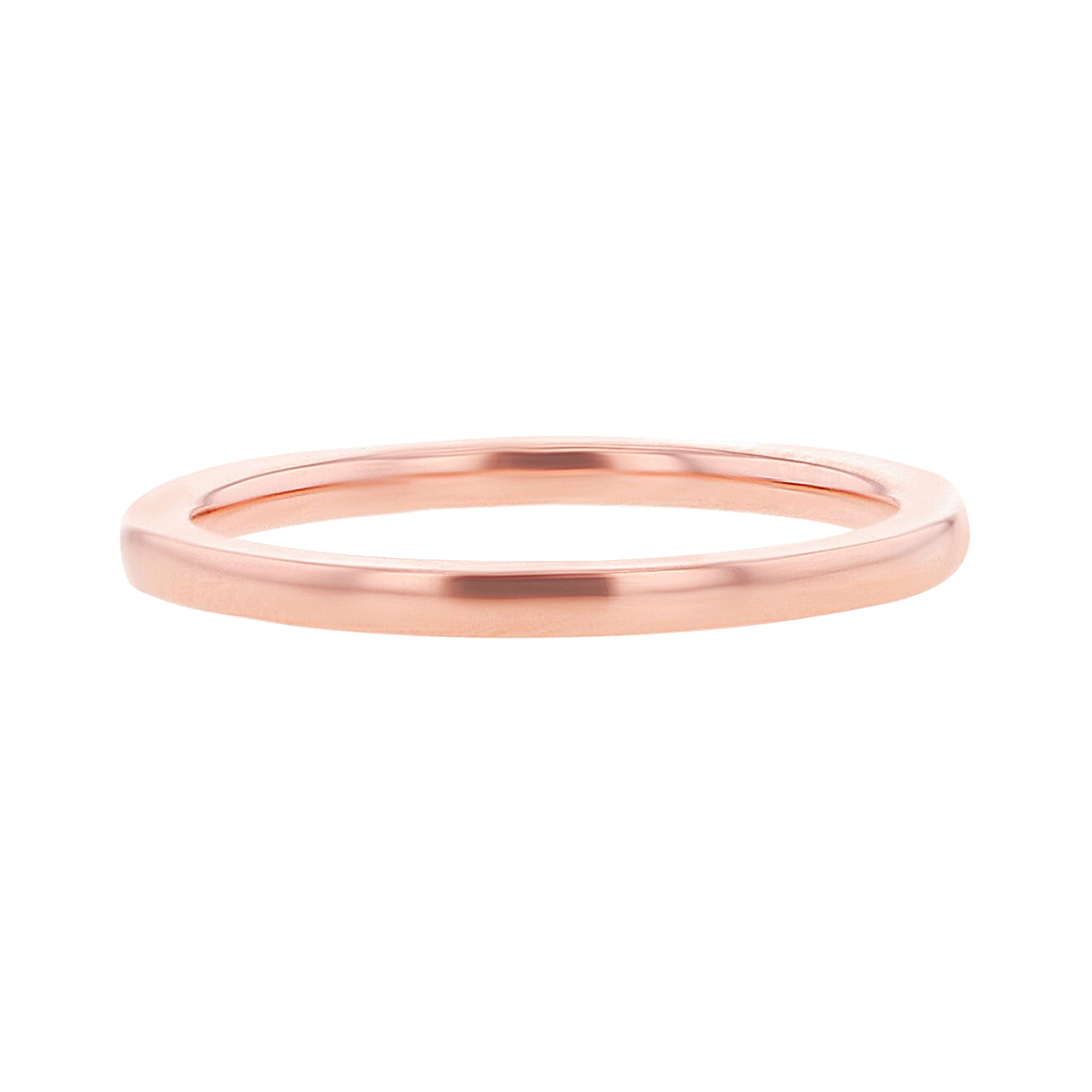 Roux 1.5 mm Light Low Dome Wedding Ring
