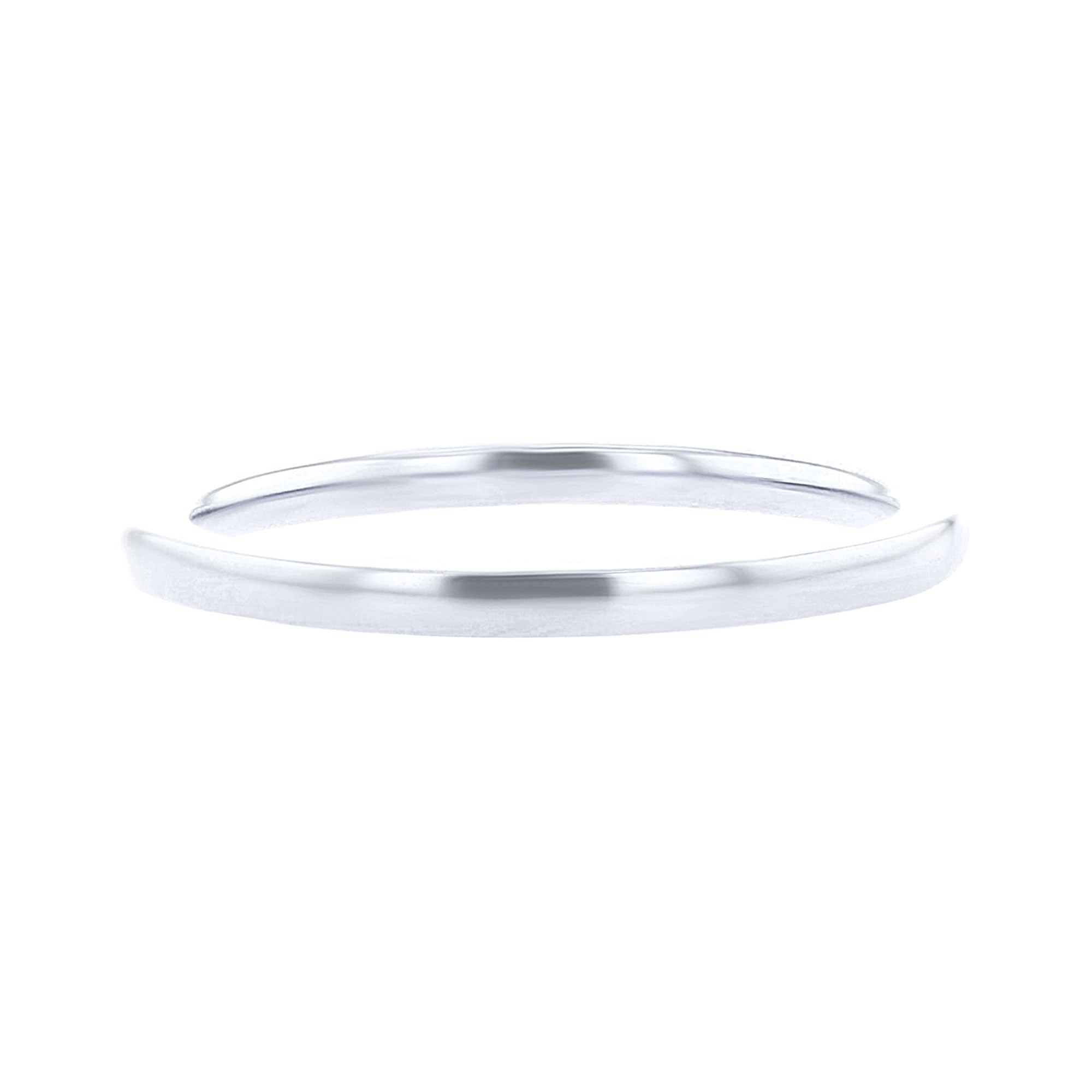 Roux 1.5mm Light Low Dome Wedding Ring – Steven Singer Jewelers