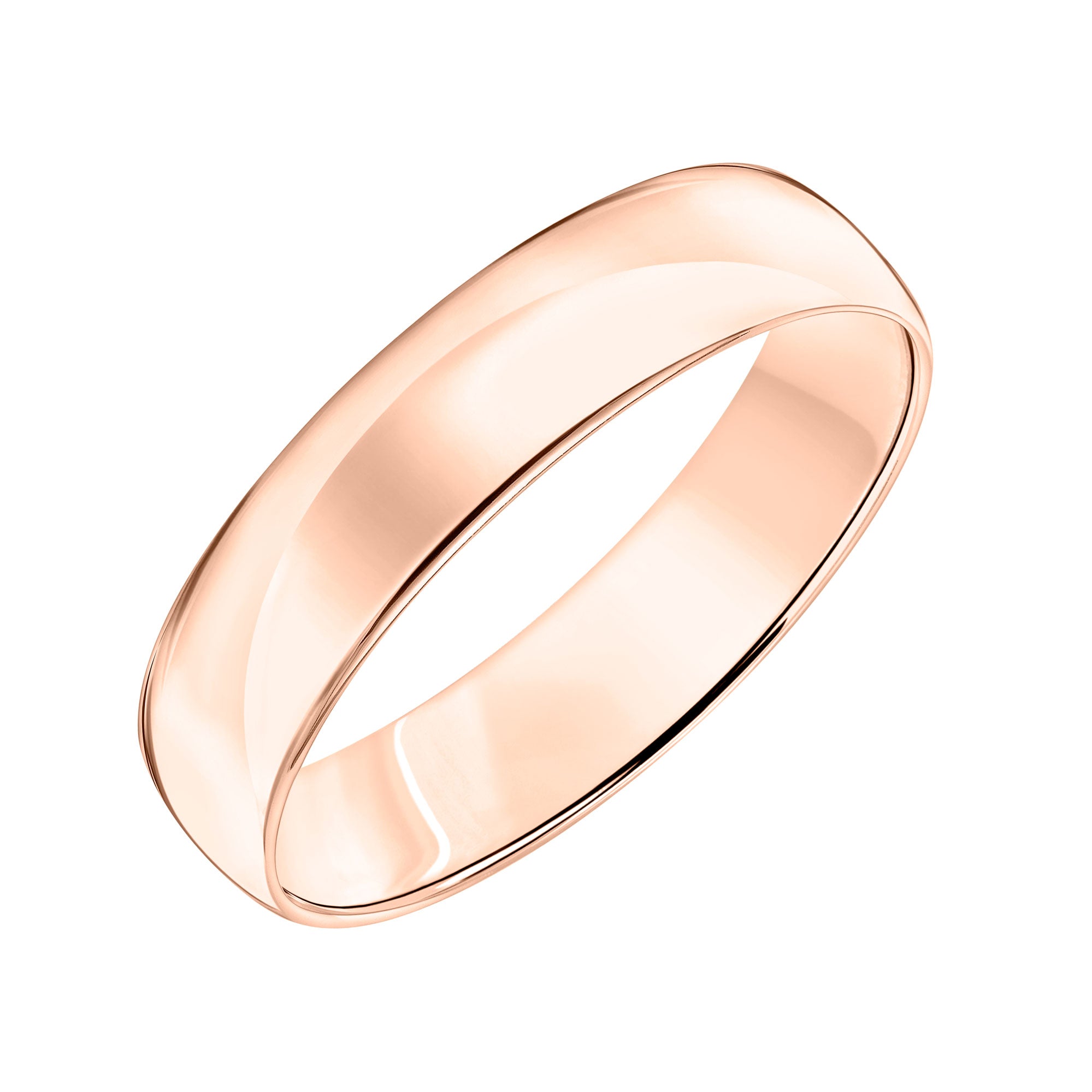 Roux 5mm Light Low Dome Wedding Ring