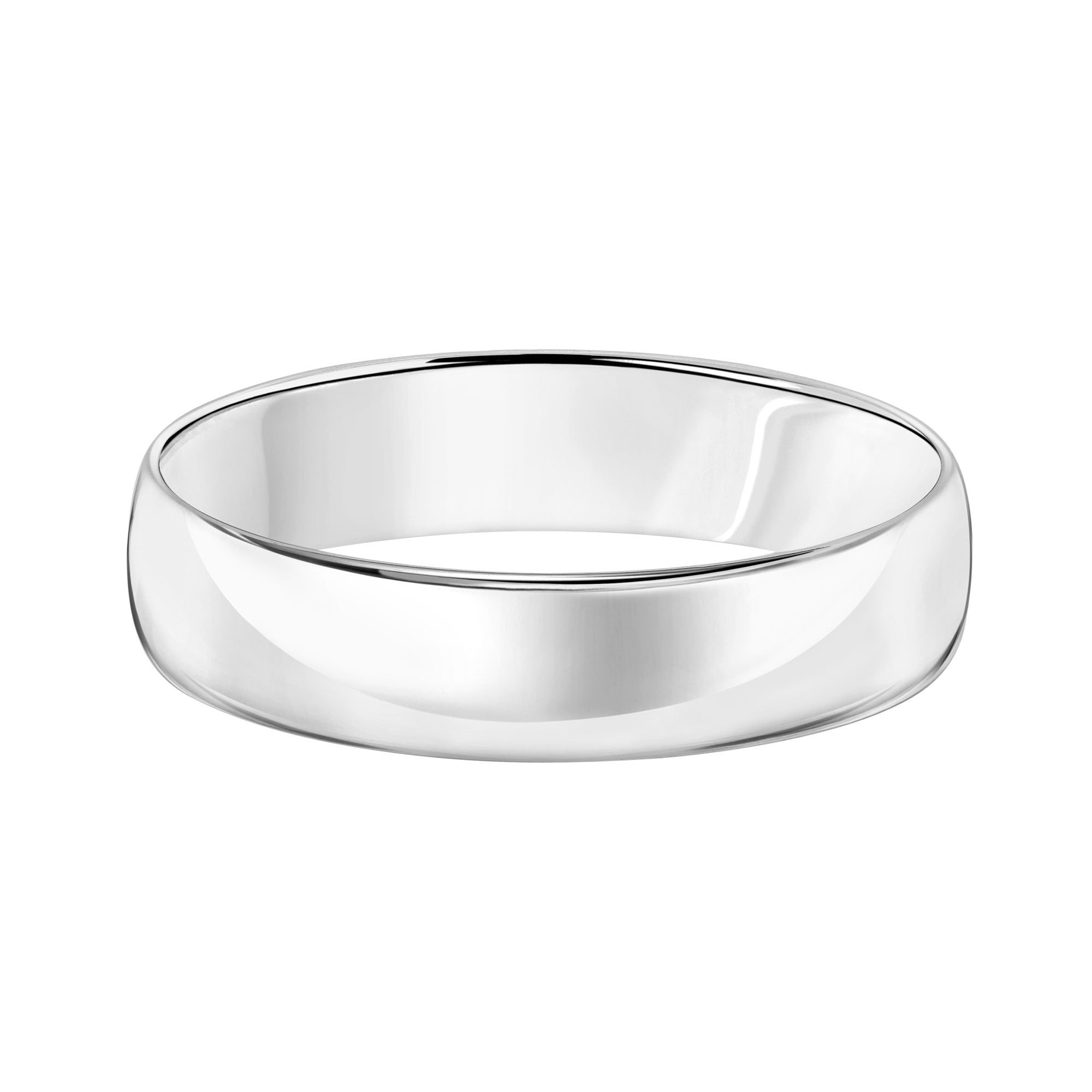 Roux 5mm Light Low Dome Wedding Ring – Steven Singer Jewelers