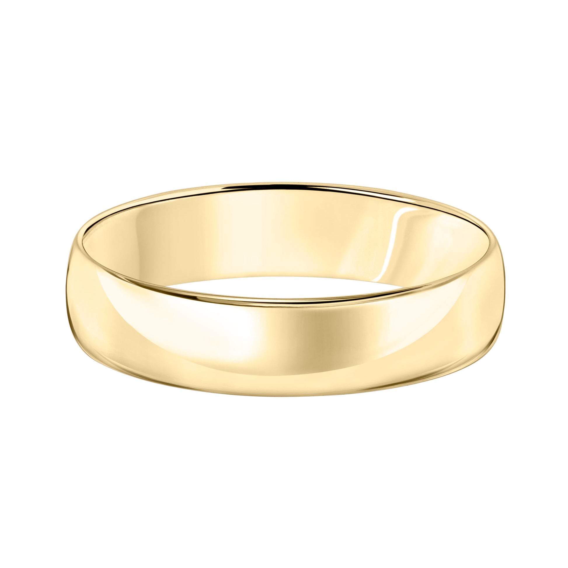 Roux 5mm Light Low Dome Wedding Ring