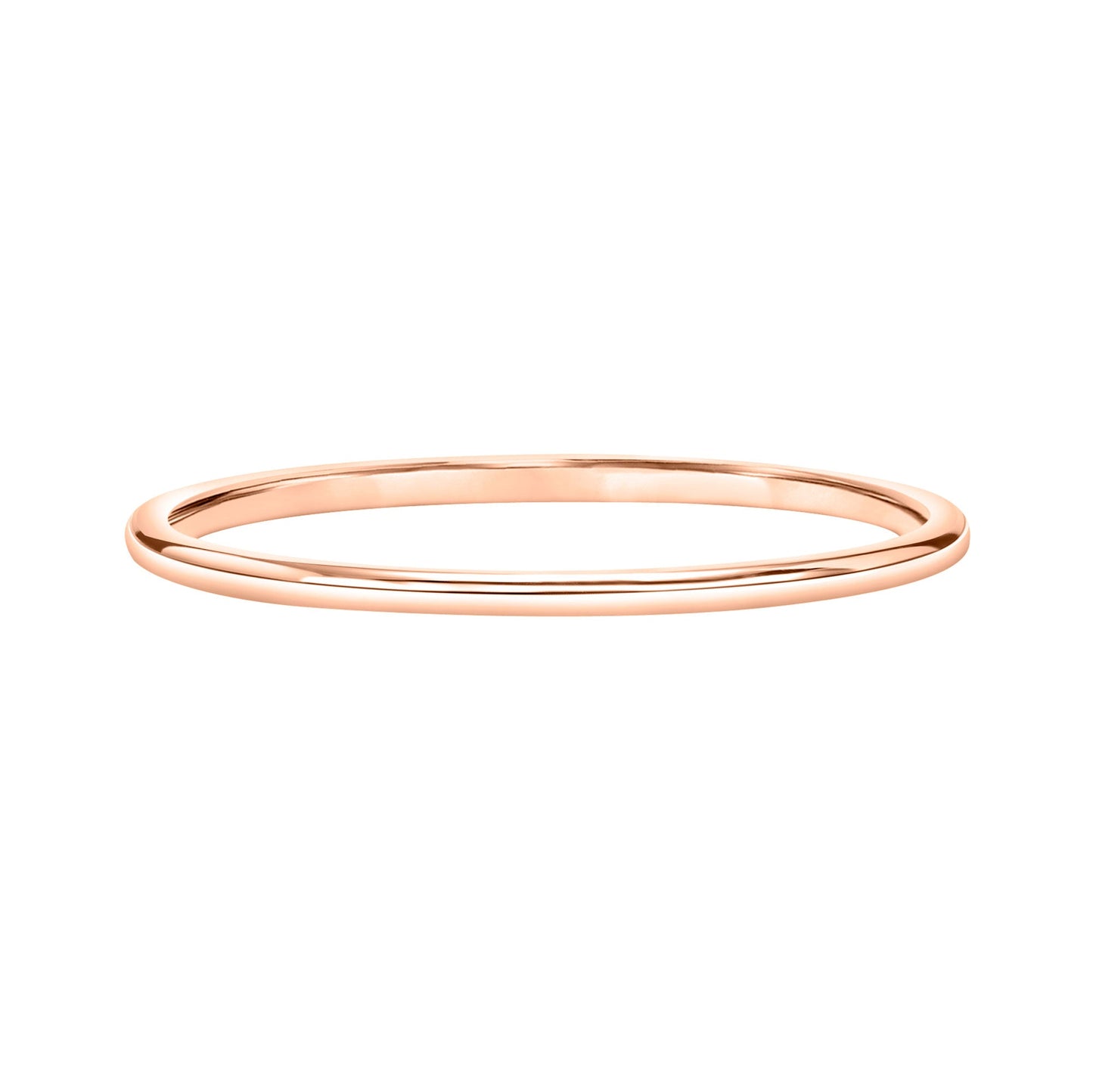 Roux 1mm Light Low Dome Wedding Ring
