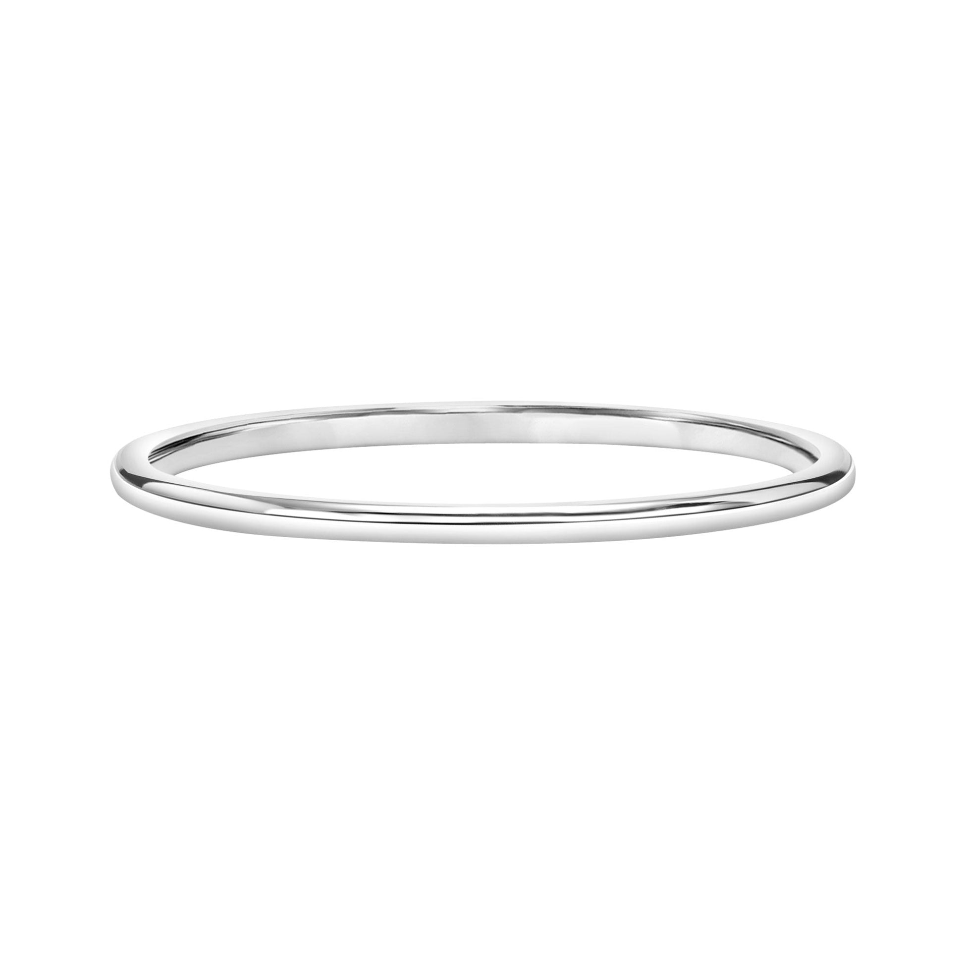 Roux 1mm Light Low Dome Wedding Ring