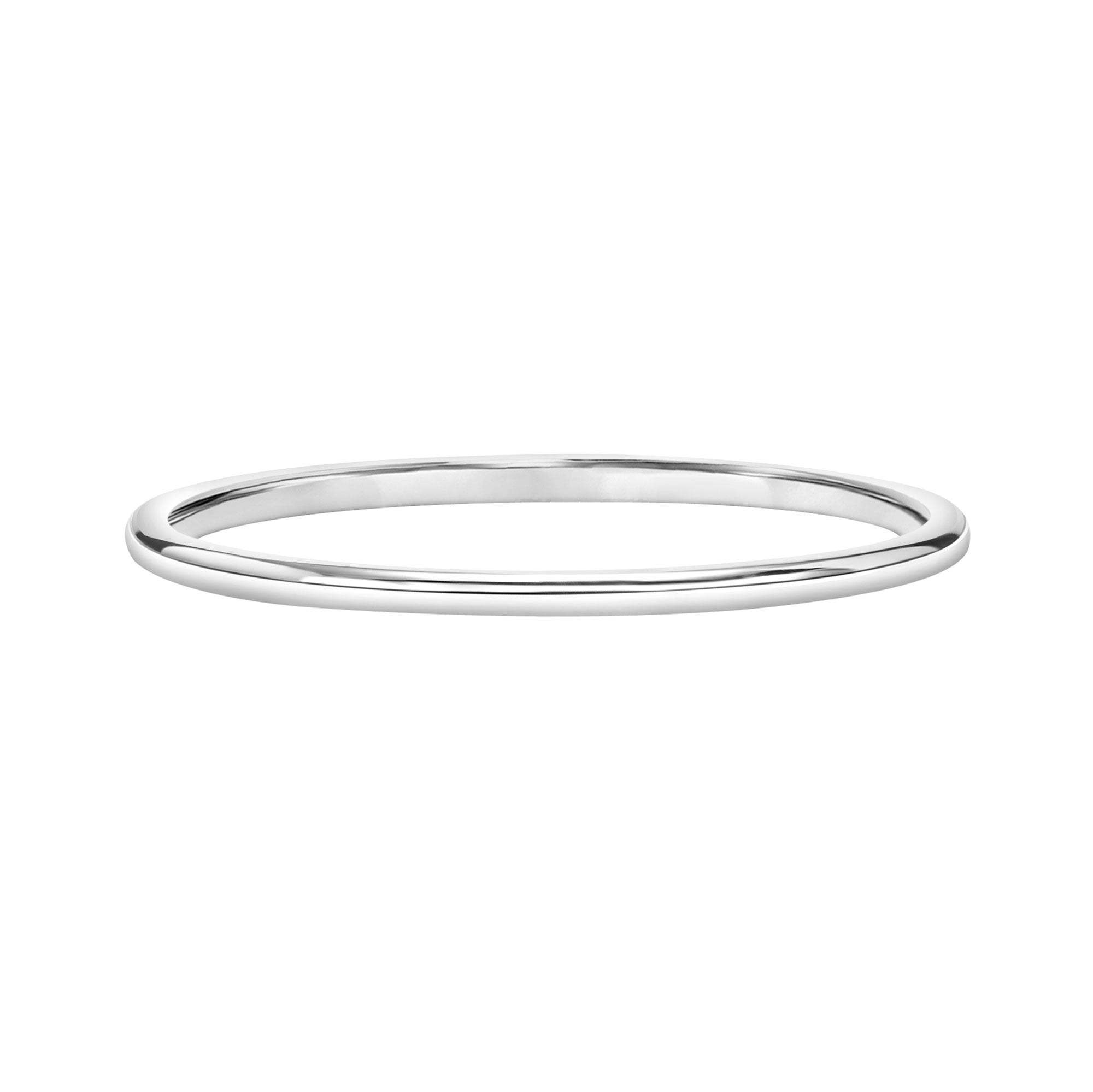 Roux 1mm Light Low Dome Wedding Ring