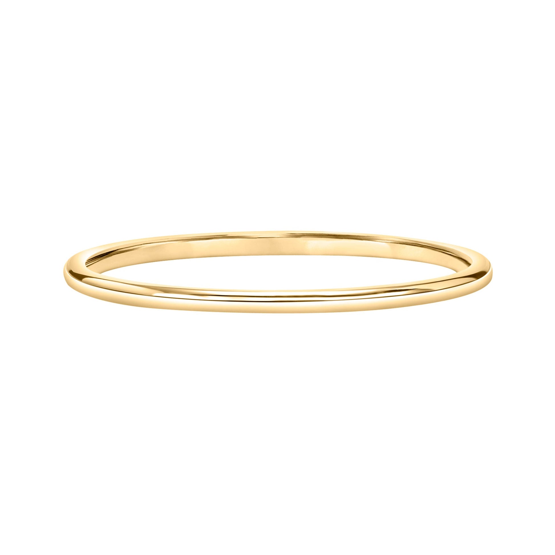 Roux 1mm Light Low Dome Wedding Ring