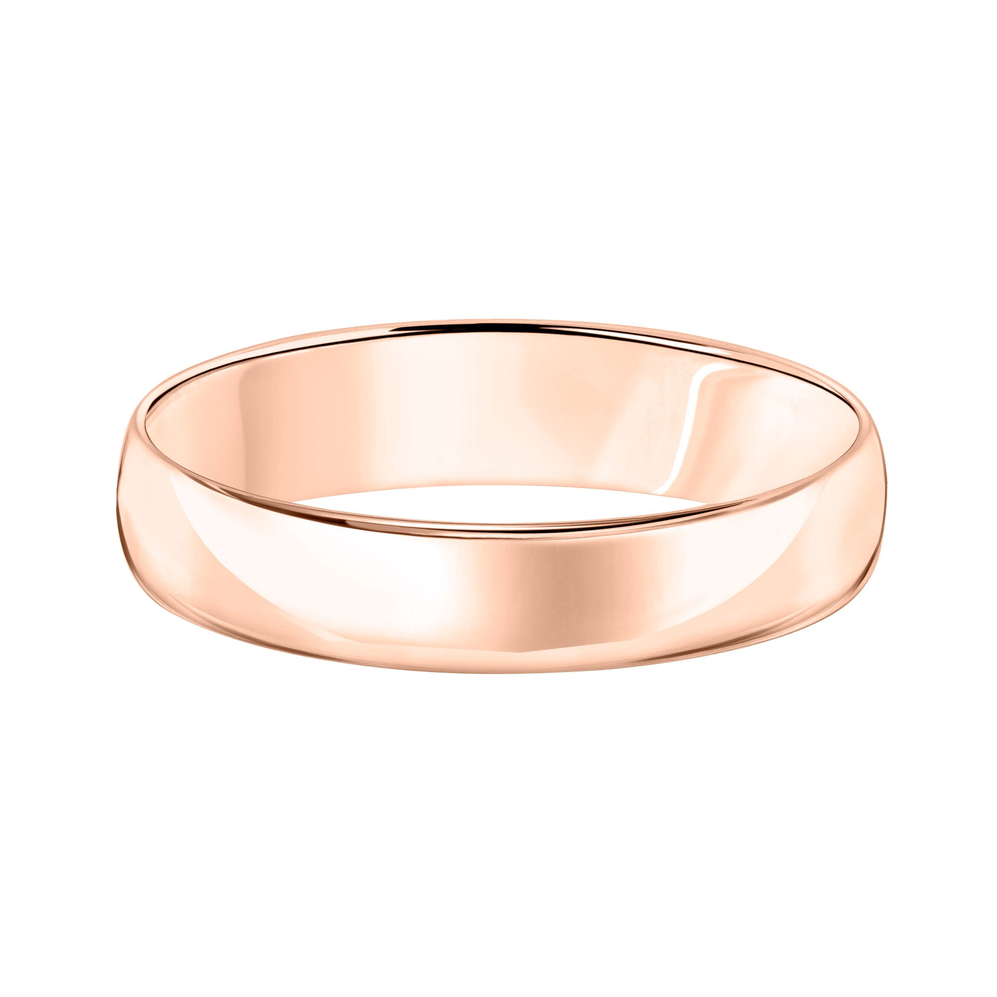 Roux 4mm Light Low Dome Wedding Ring – Steven Singer Jewelers