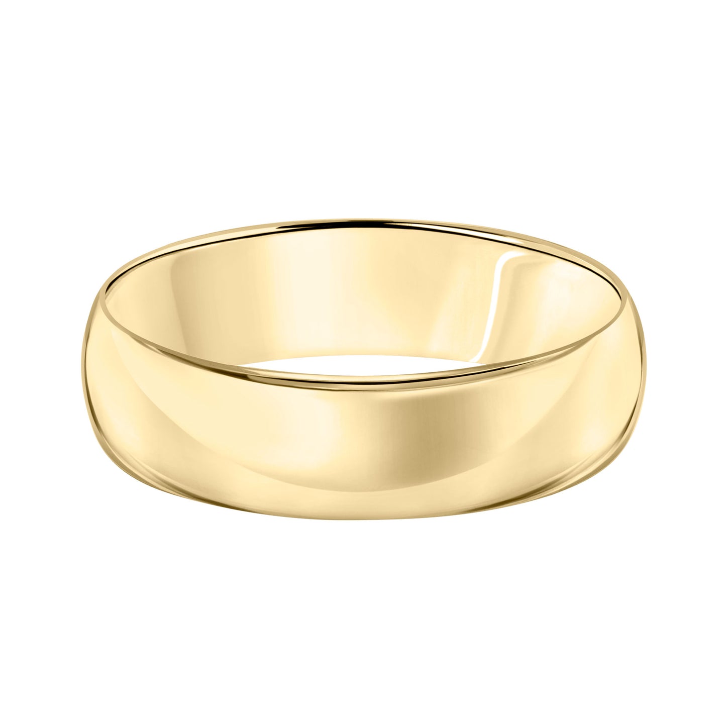 Roux 6mm Light Low Dome Wedding Ring