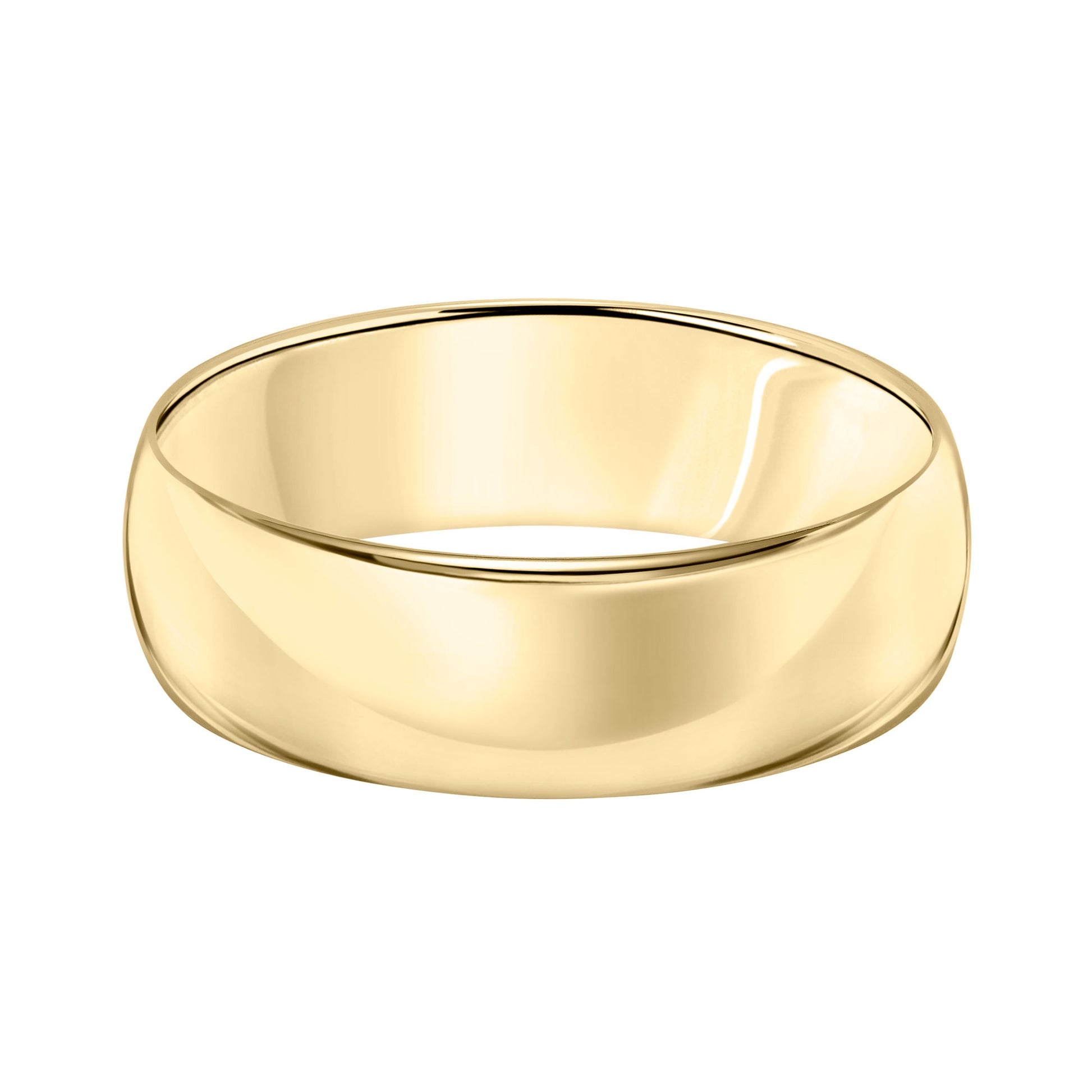 Roux 7mm Light Low Dome Wedding Ring