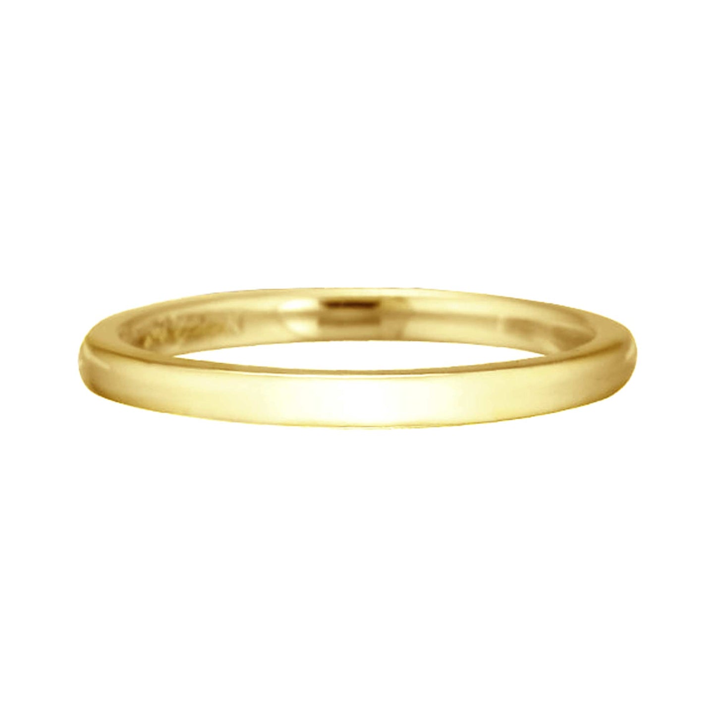 Vesper 2mm Low Dome Wedding Ring