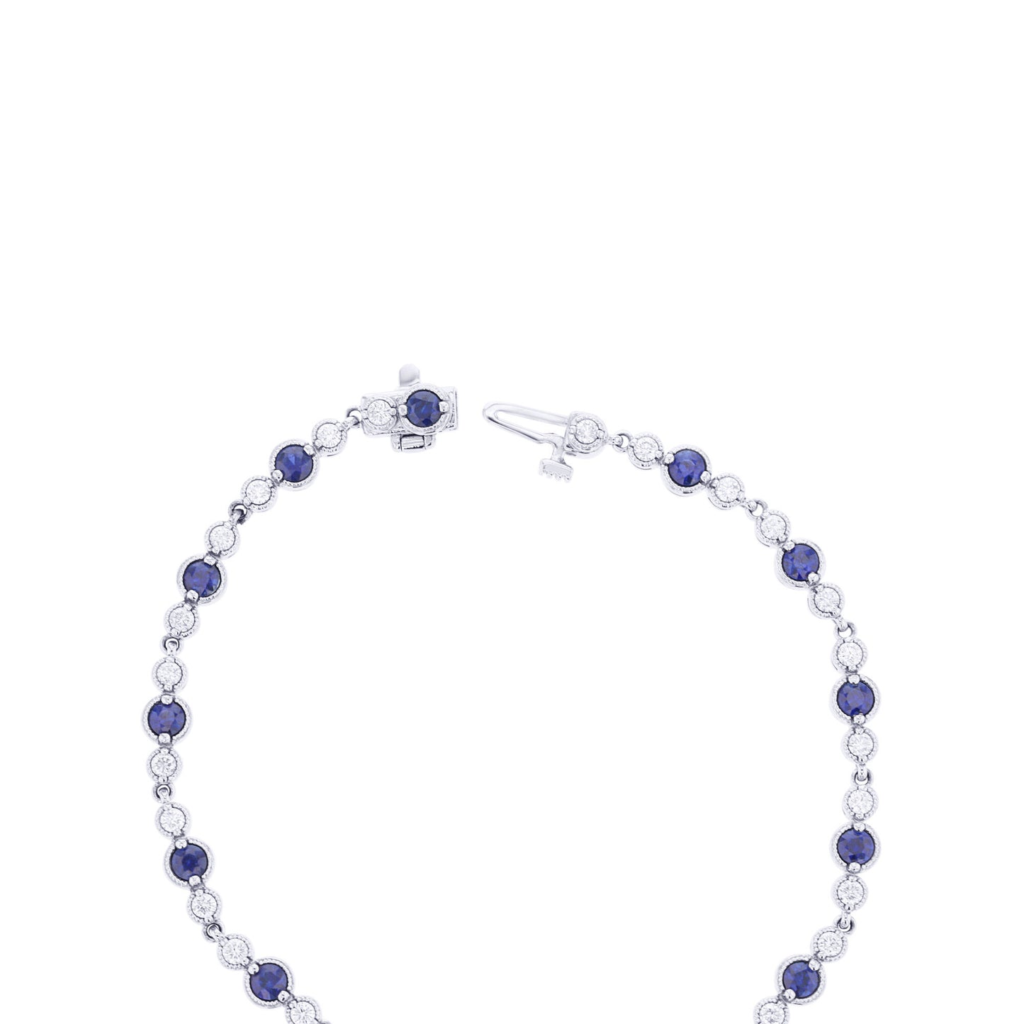 Delmar Diamond and Sapphire Bracelet