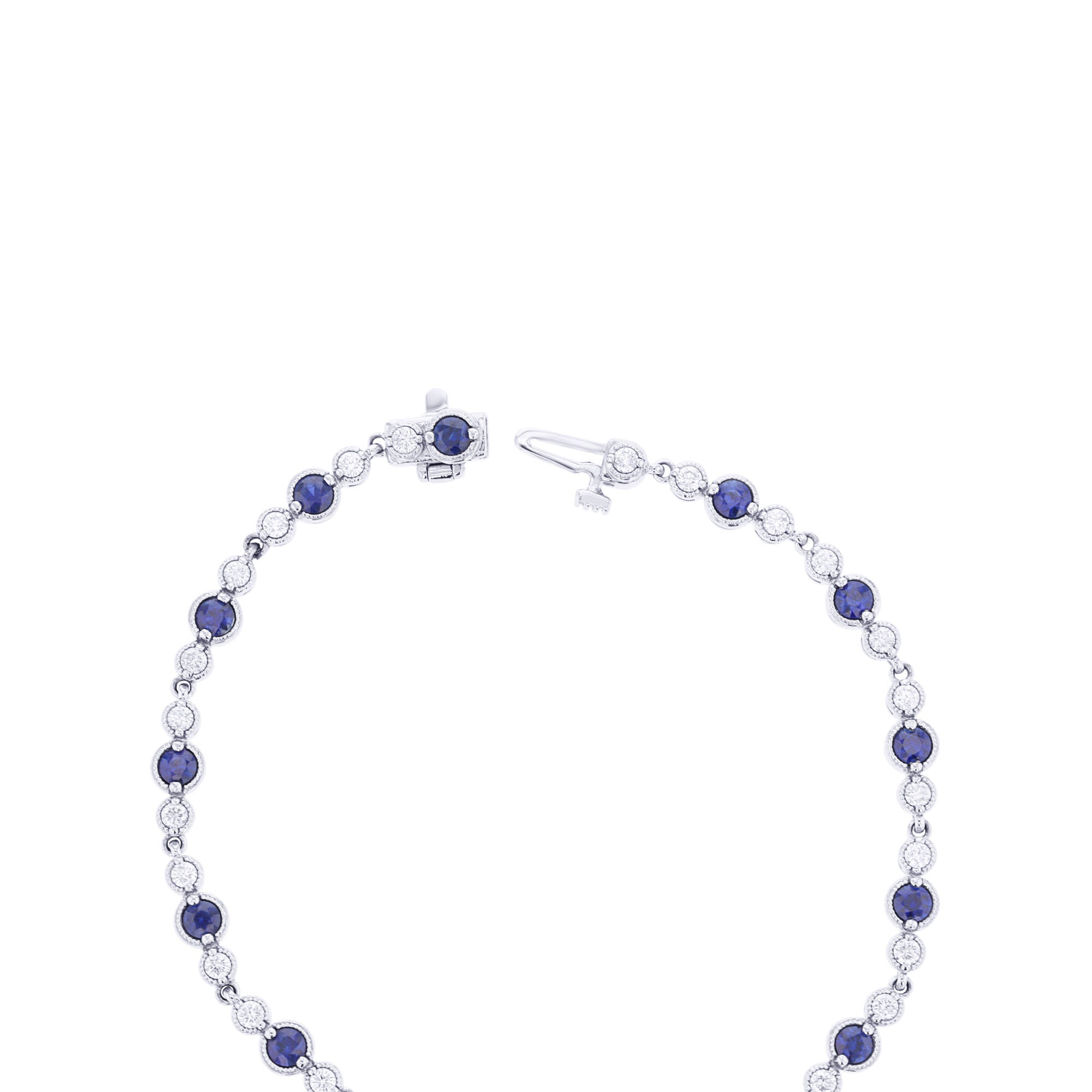 Delmar Diamond and Sapphire Bracelet
