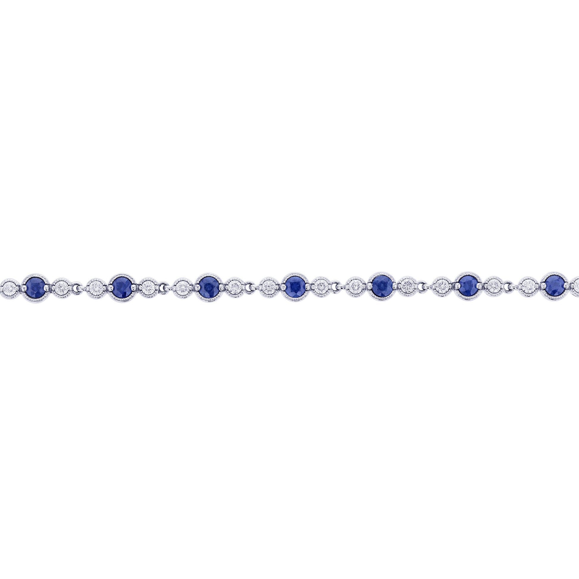 Delmar Diamond and Sapphire Bracelet