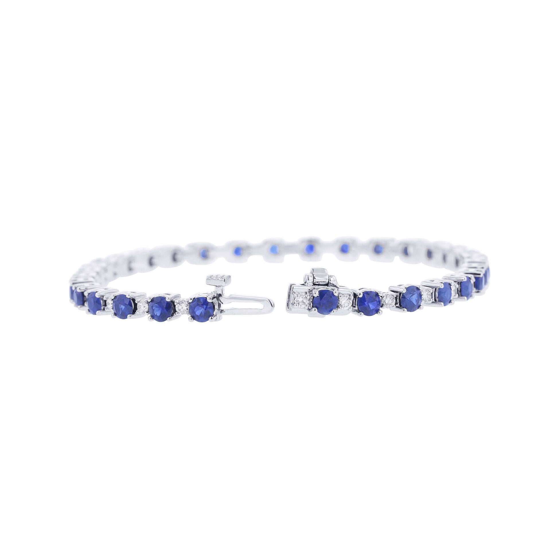 Chelsea Sapphire and Diamond Bracelet