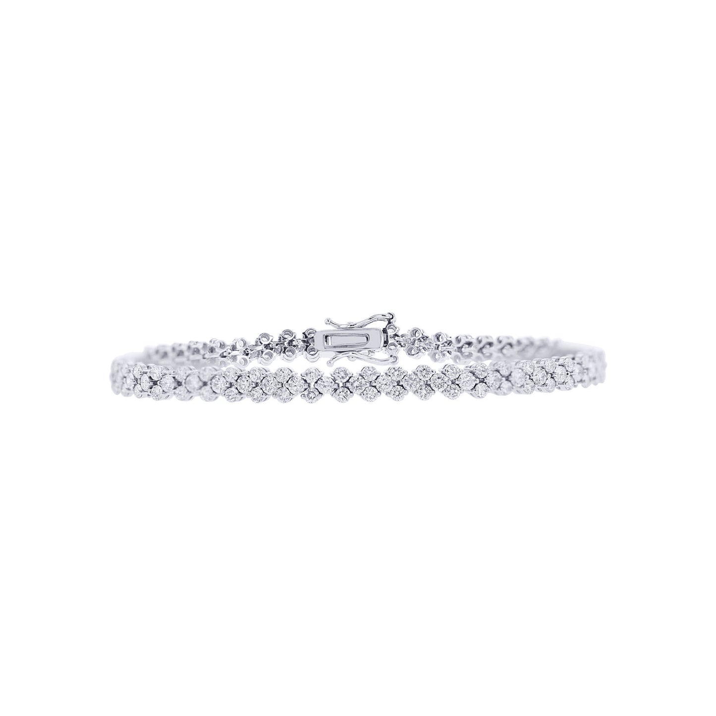 Jagger Diamond Tennis Bracelet 2 5/8ct