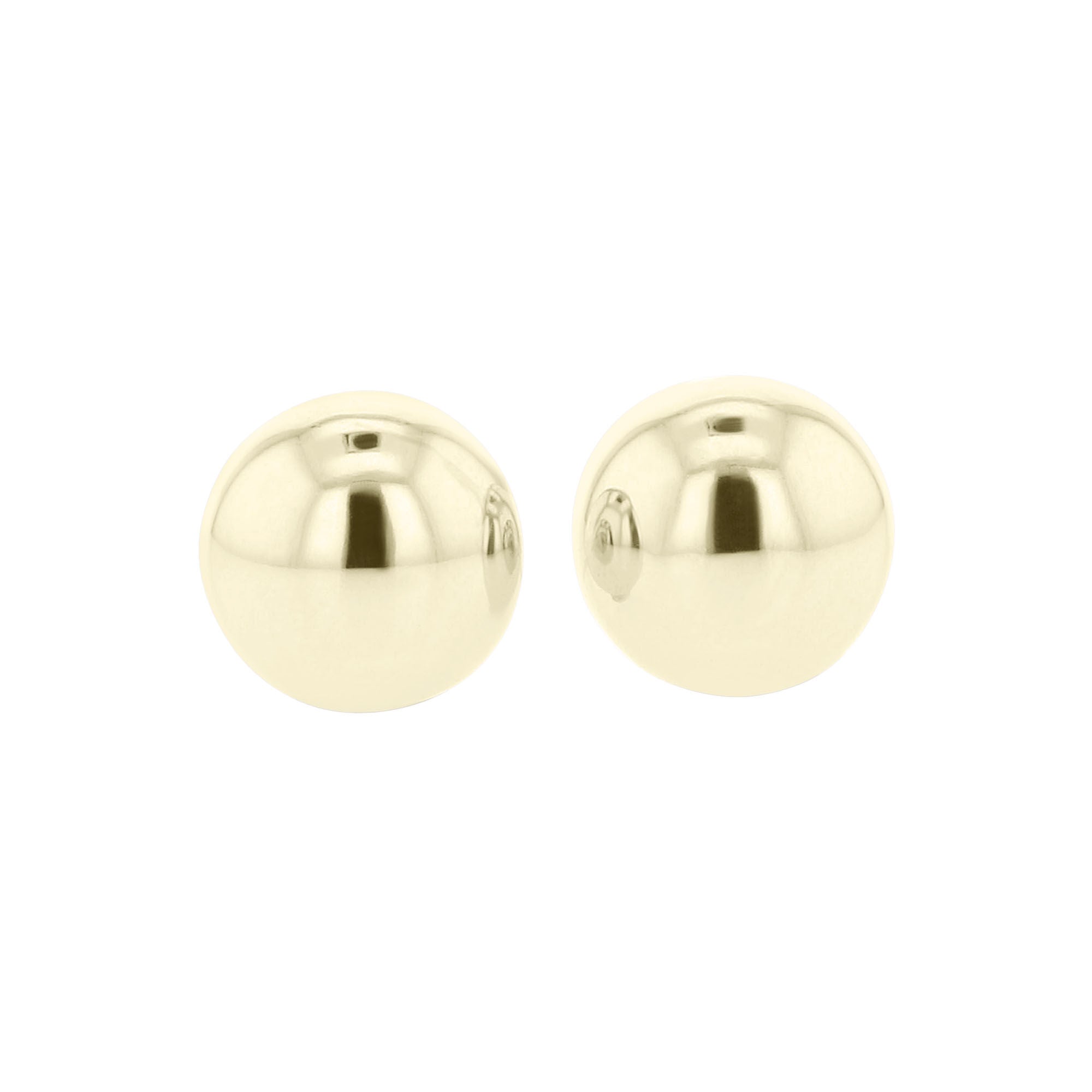 Singer Rio Stud Gold Stud Earrings 8mm – Steven Singer Jewelers