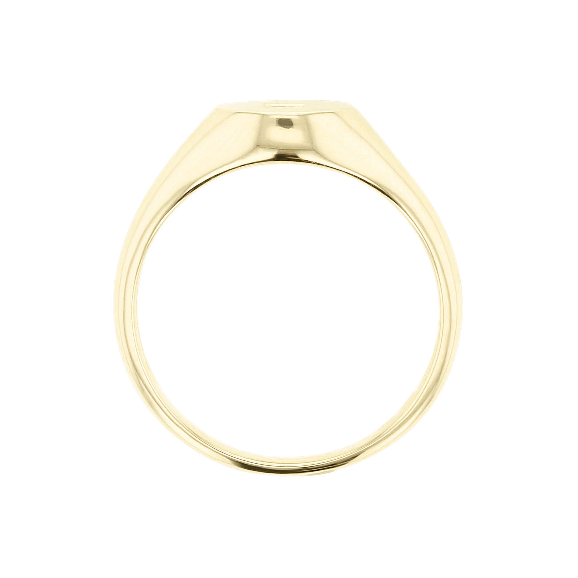 Bodhi Signet Diamond Ring
