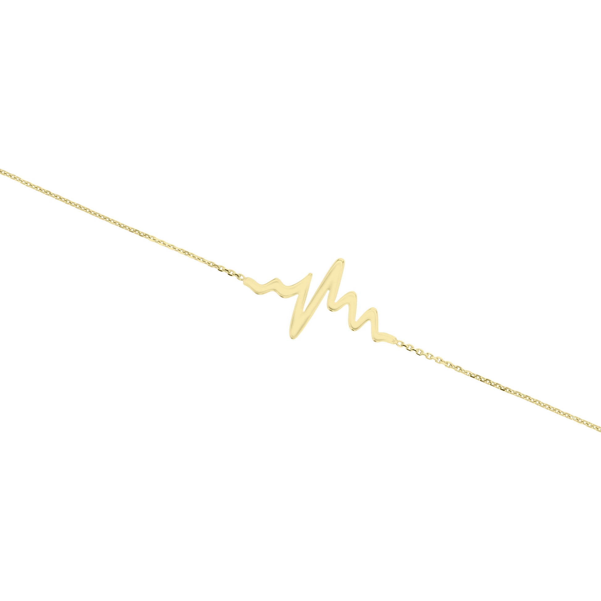 Heartbeat Chain Bracelet