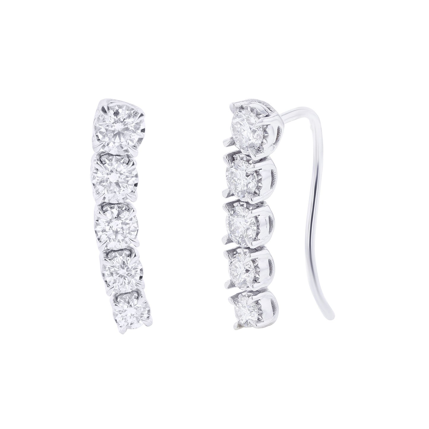 Mirage Climber Diamond Earrings