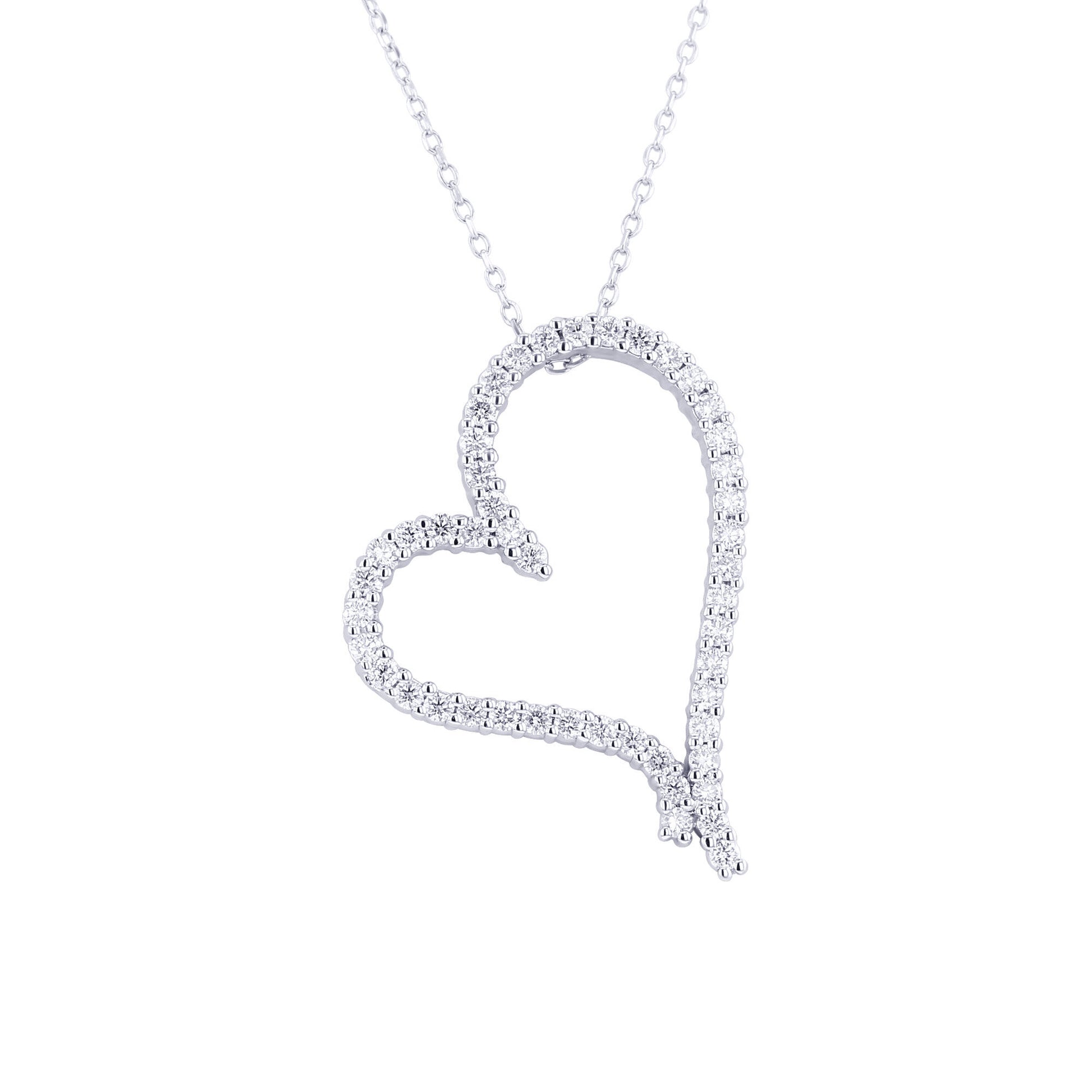 Adore Heart Diamond Necklace