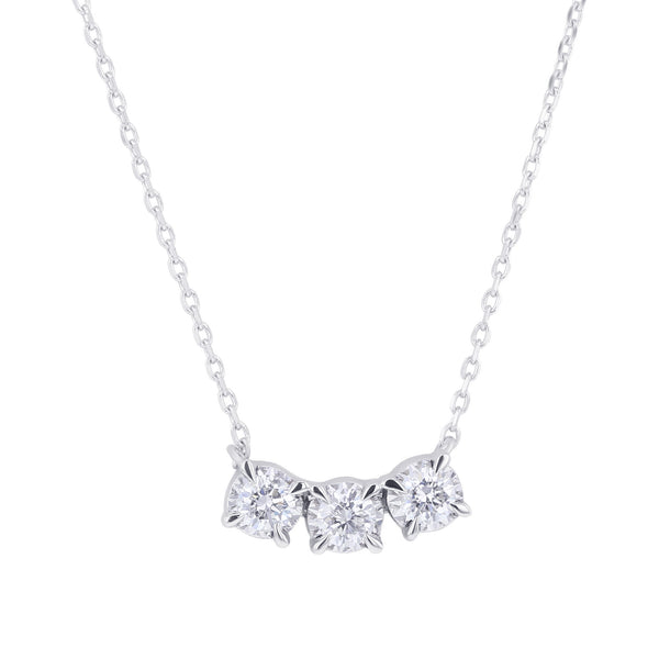 Three Stone Diamond Pendant | Sandler's Diamonds & Time | Columbia SC | Mt.  Pleasant