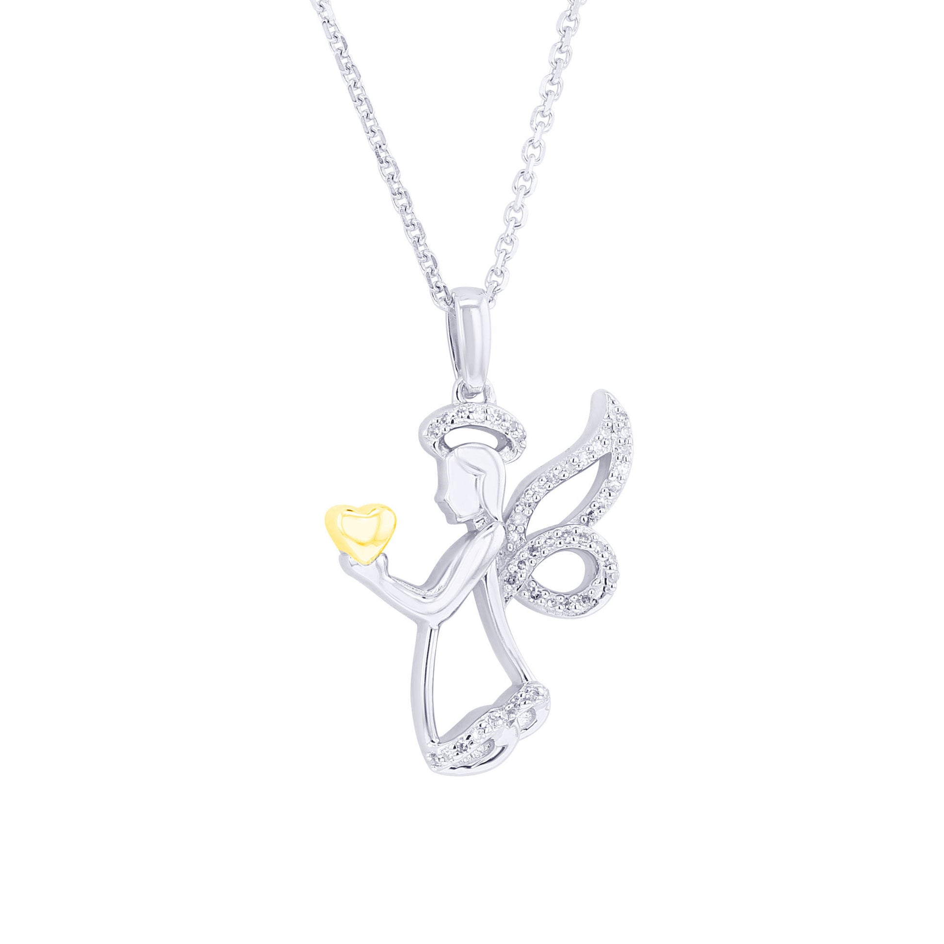 Angelic Love Diamond Necklace