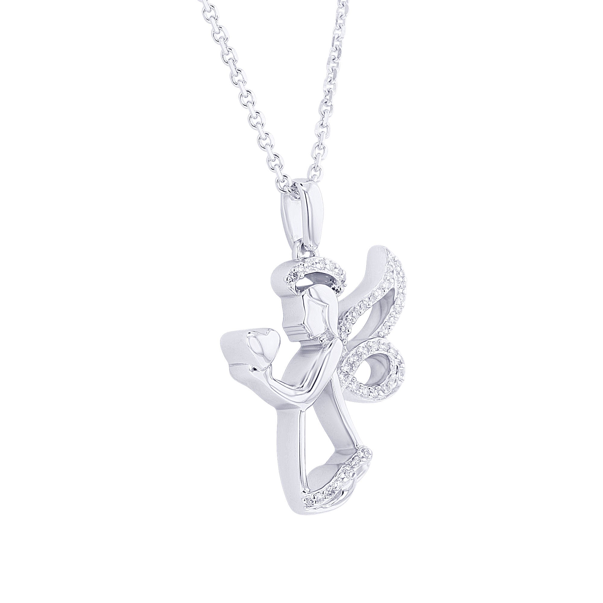Angelic Love Diamond Necklace