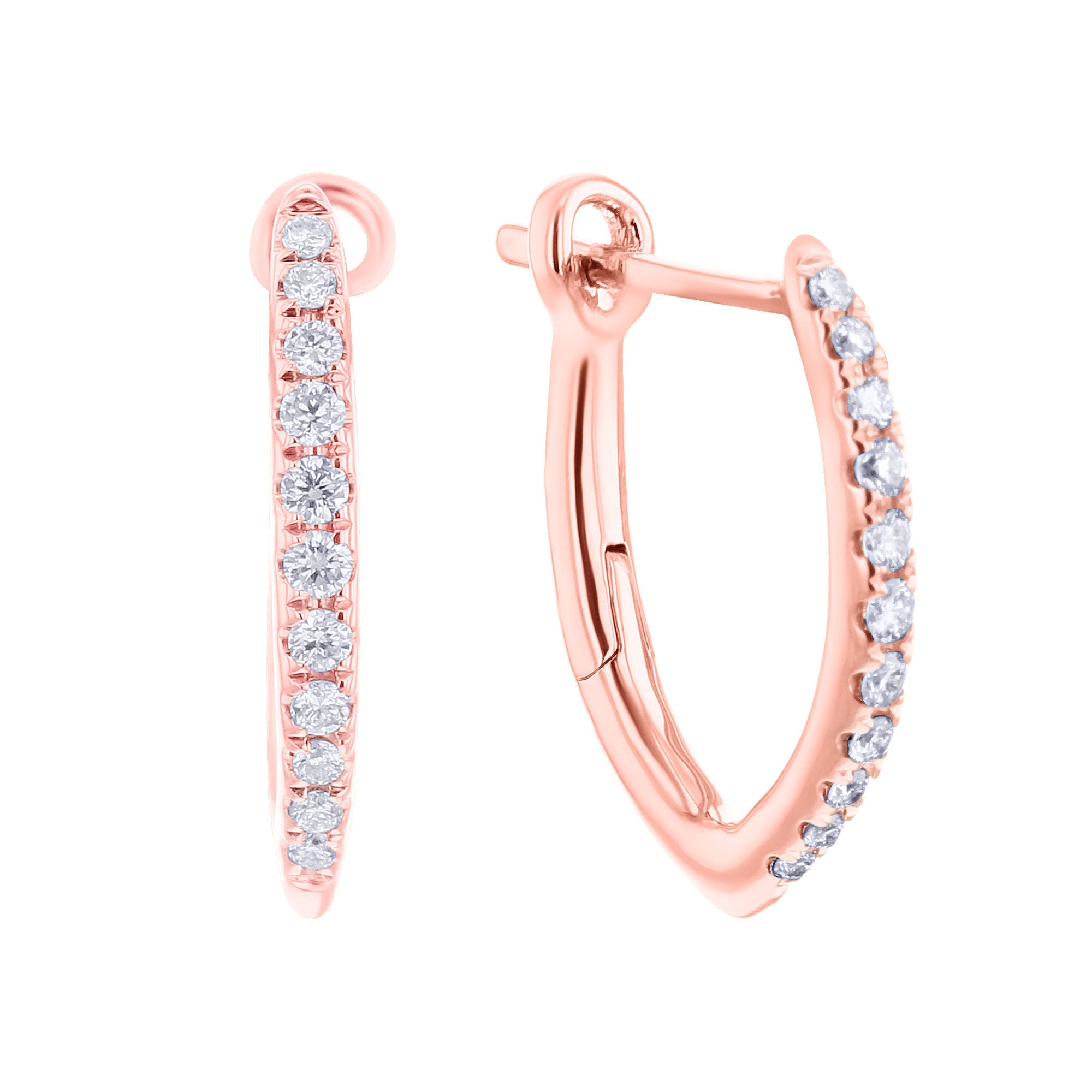 Pointed hoop earrings on sale