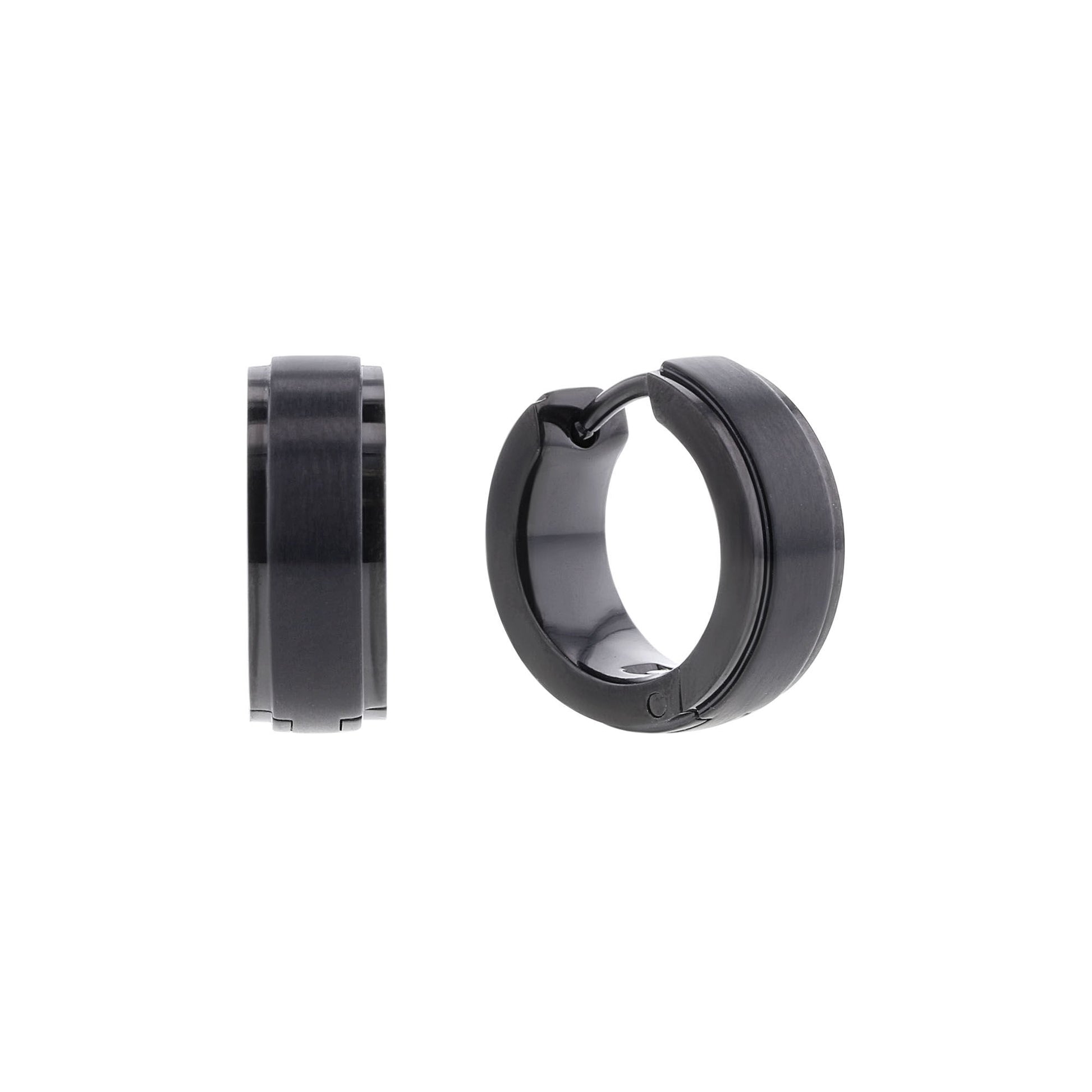 Genoa Stainless Steel Hoop Earrings