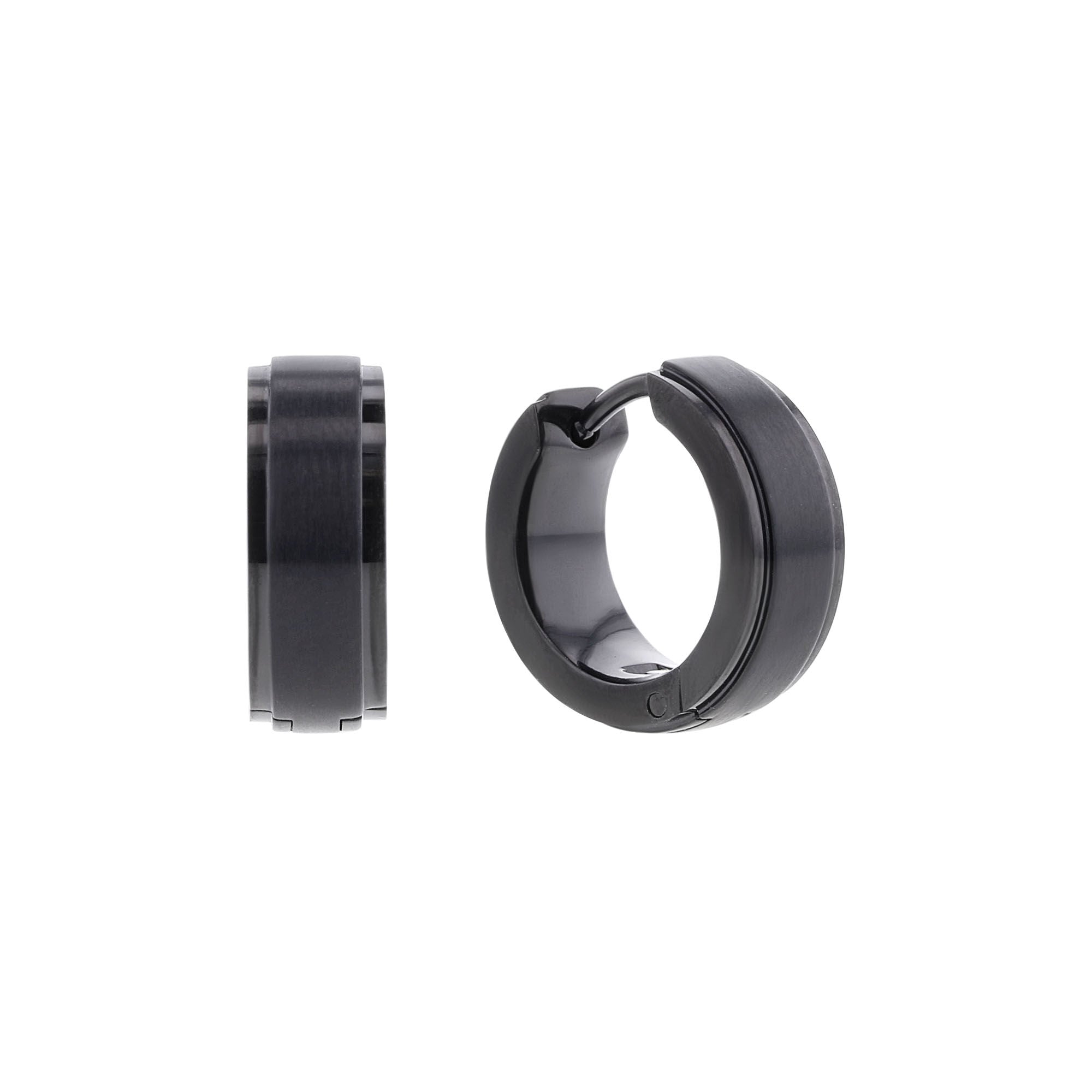 Genoa Stainless Steel Hoop Earrings