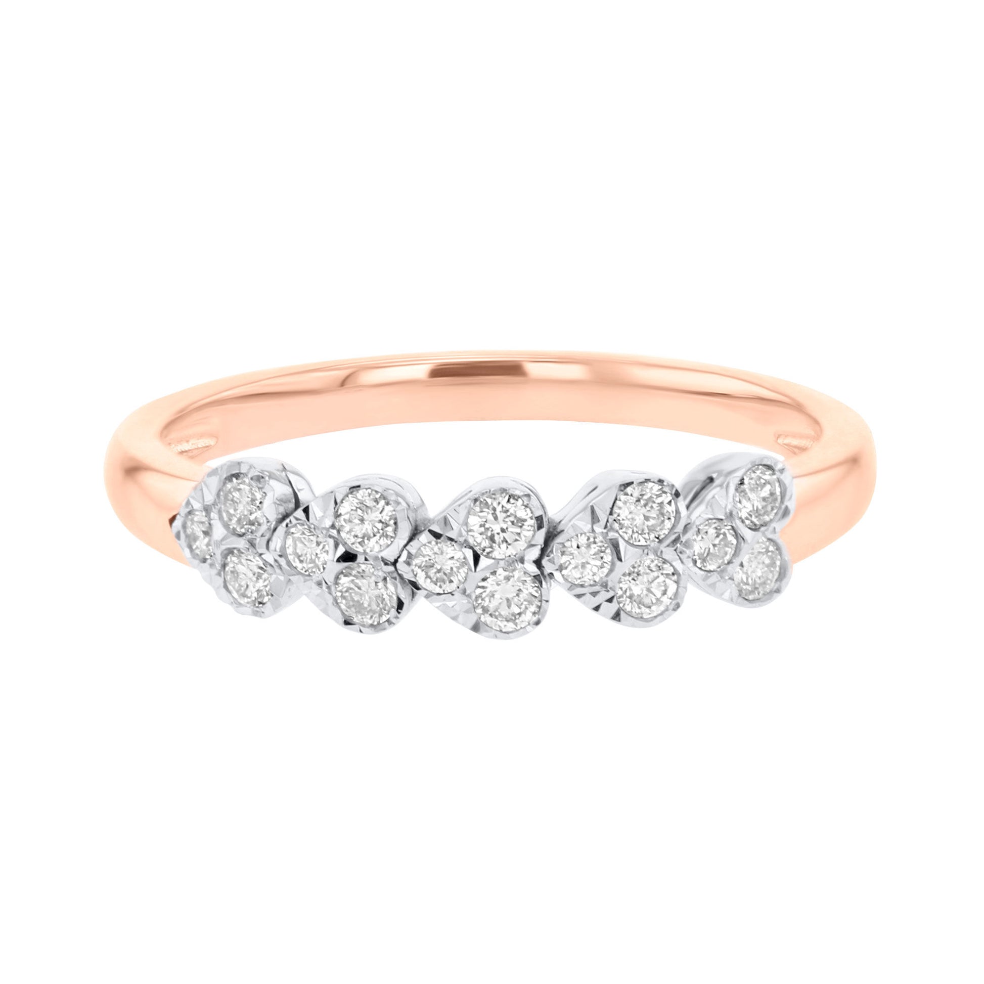 Dallas Mirage Heart Diamond Ring