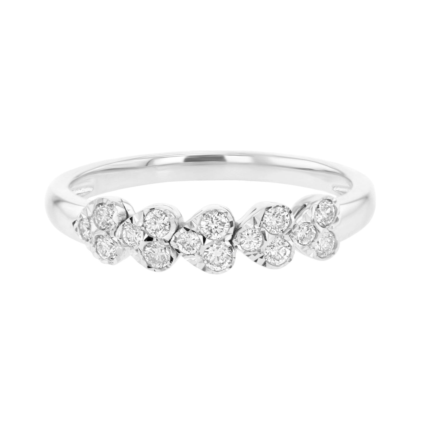 Dallas Mirage Heart Diamond Ring