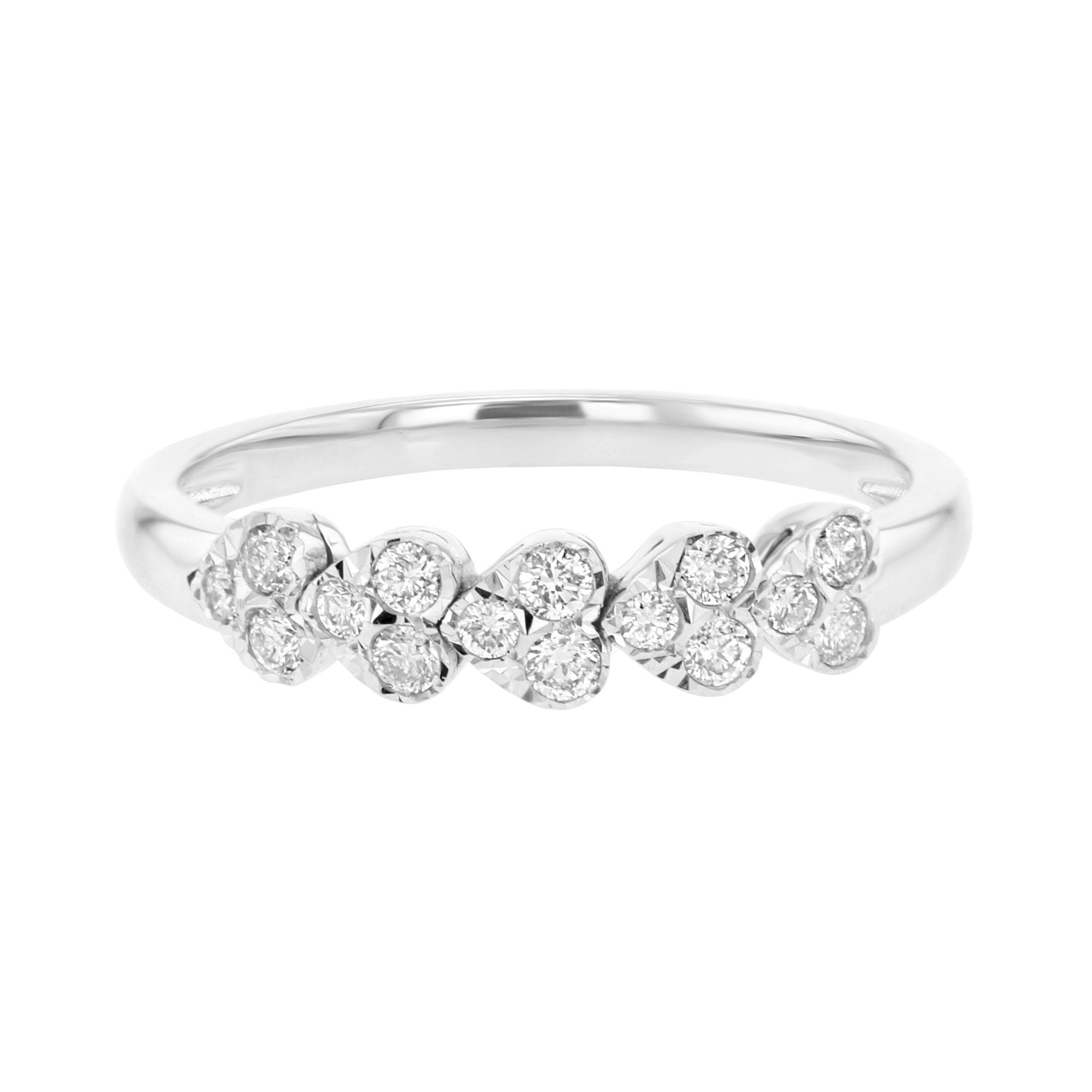 Dallas Mirage Heart Diamond Ring