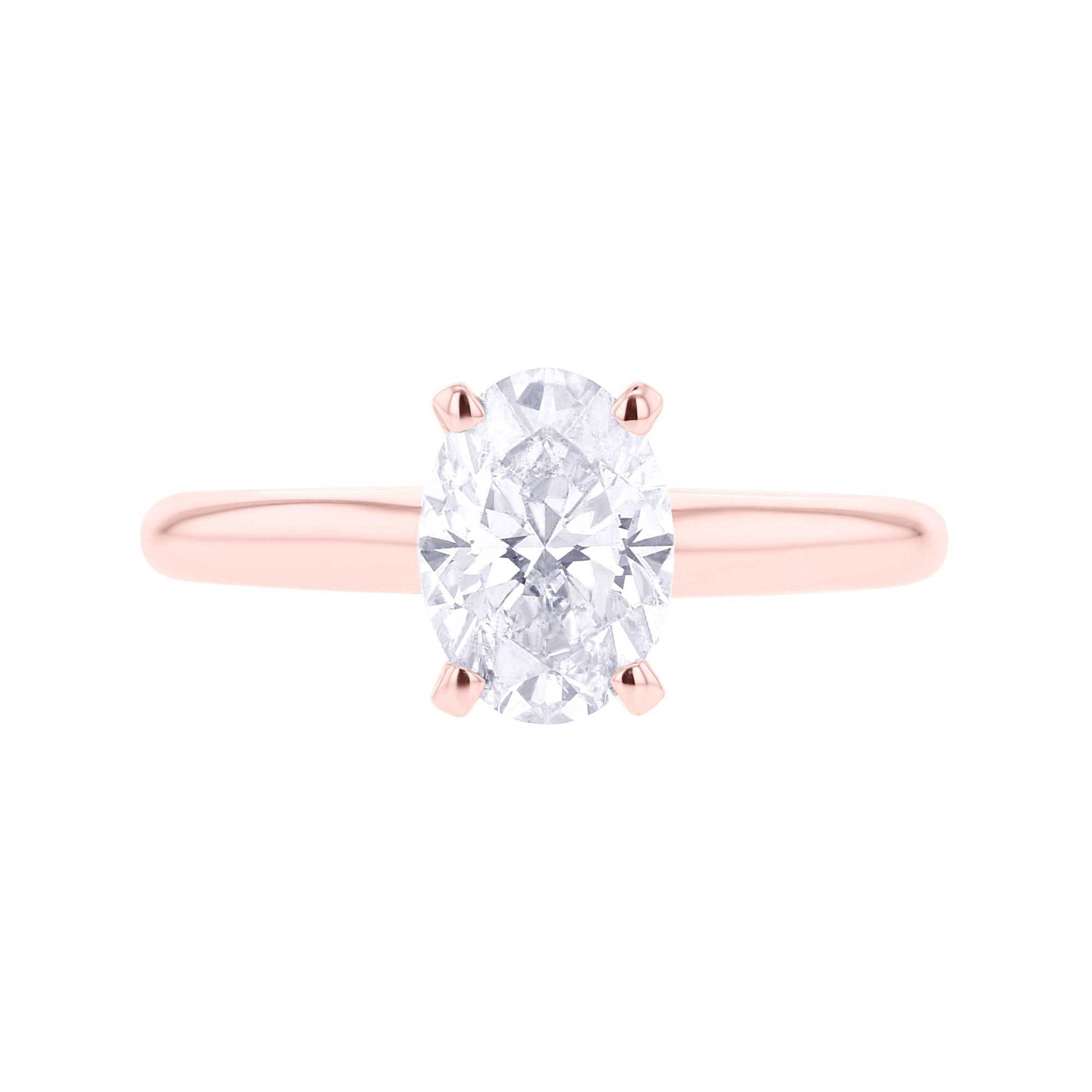 Christa Oval Ready for Love Diamond Engagement Ring 1ct