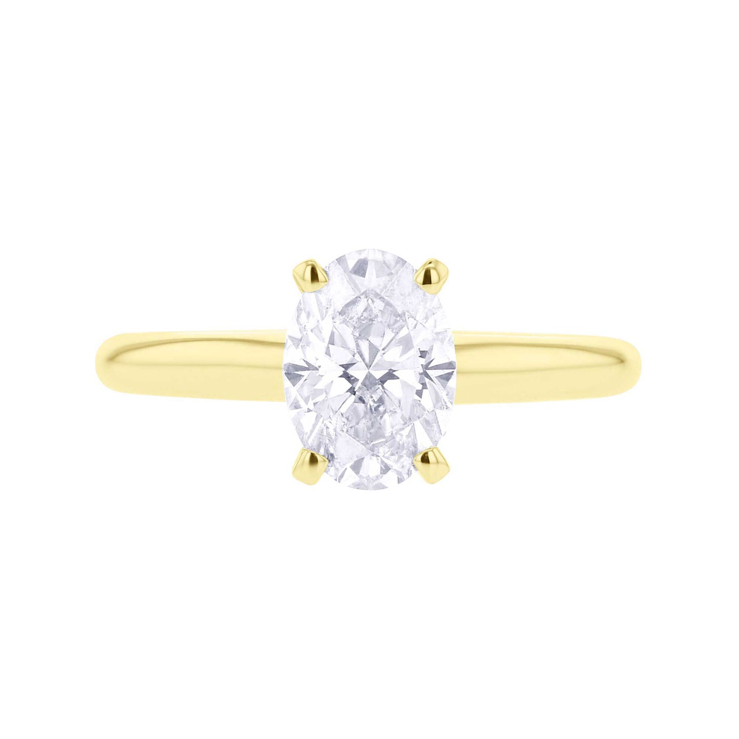 Christa Oval Ready for Love Diamond Engagement Ring 1ct