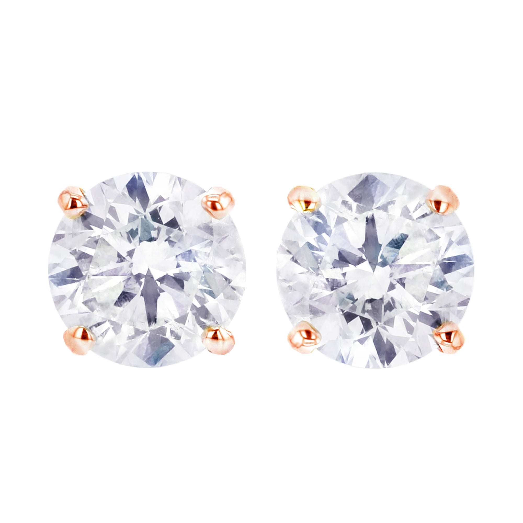 Anita Diamond Stud Earrings 1ct Steven Singer Jewelers