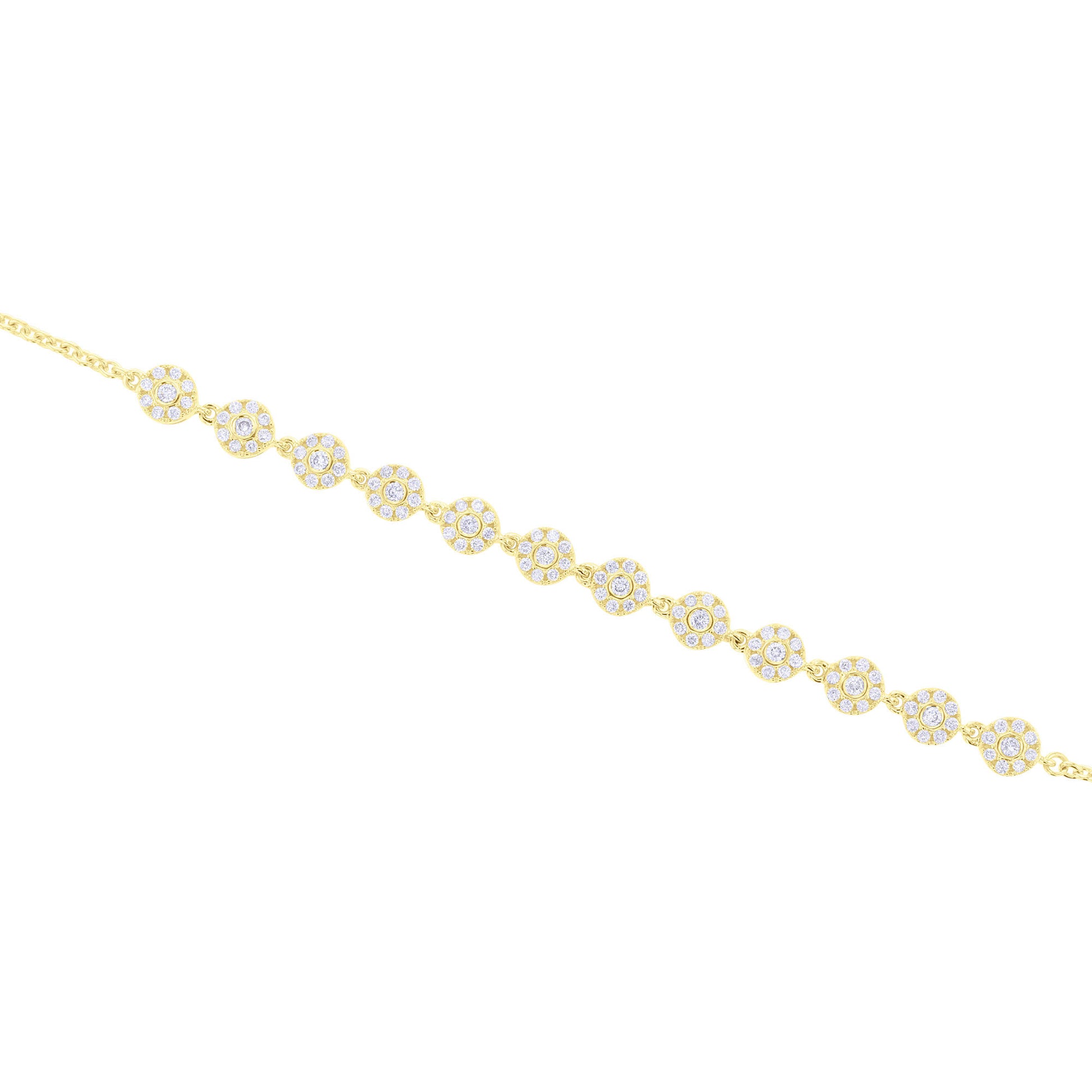 Drops of Jupiter Chain Diamond Bracelet 1/2ct