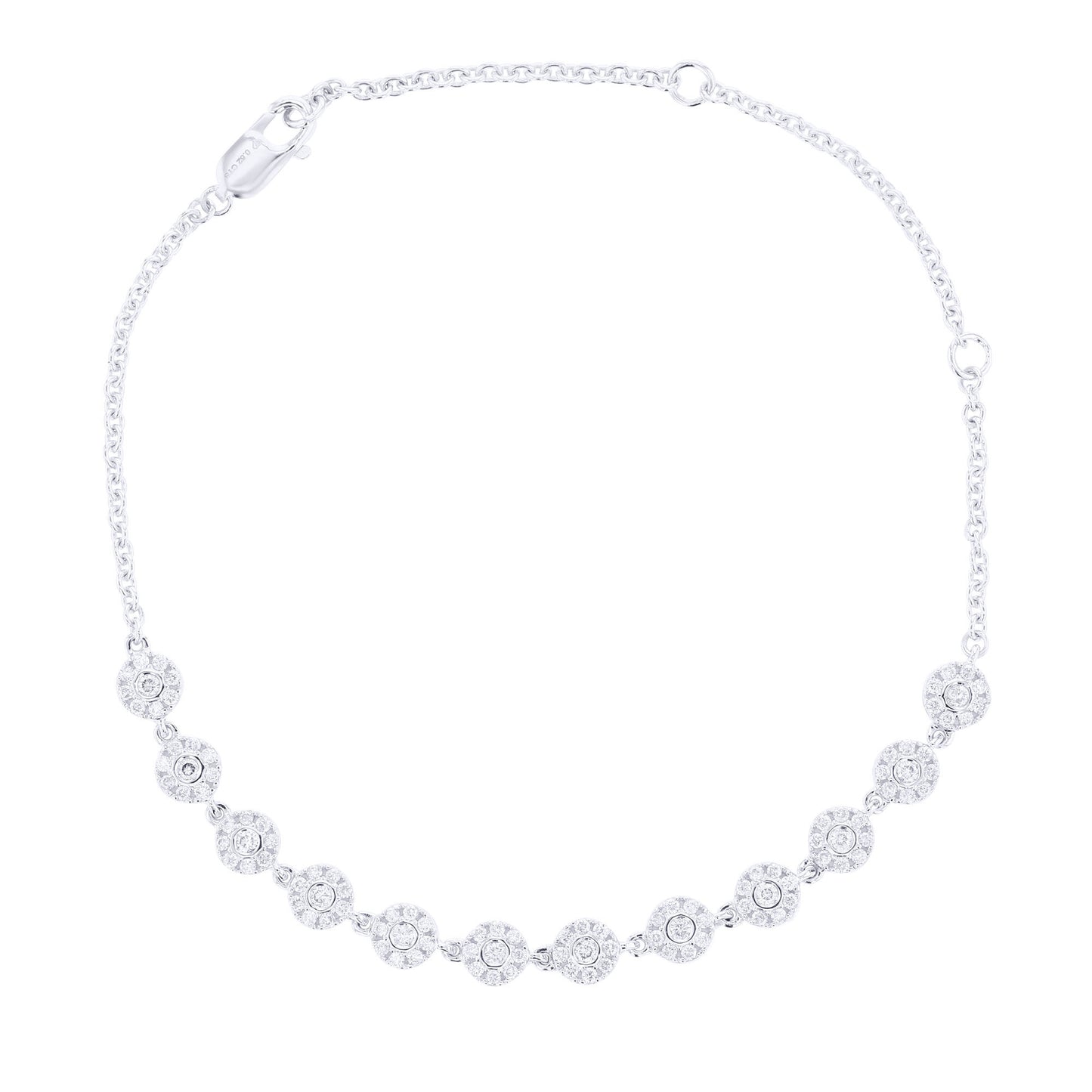 Drops of Jupiter Chain Diamond Bracelet 1/2ct