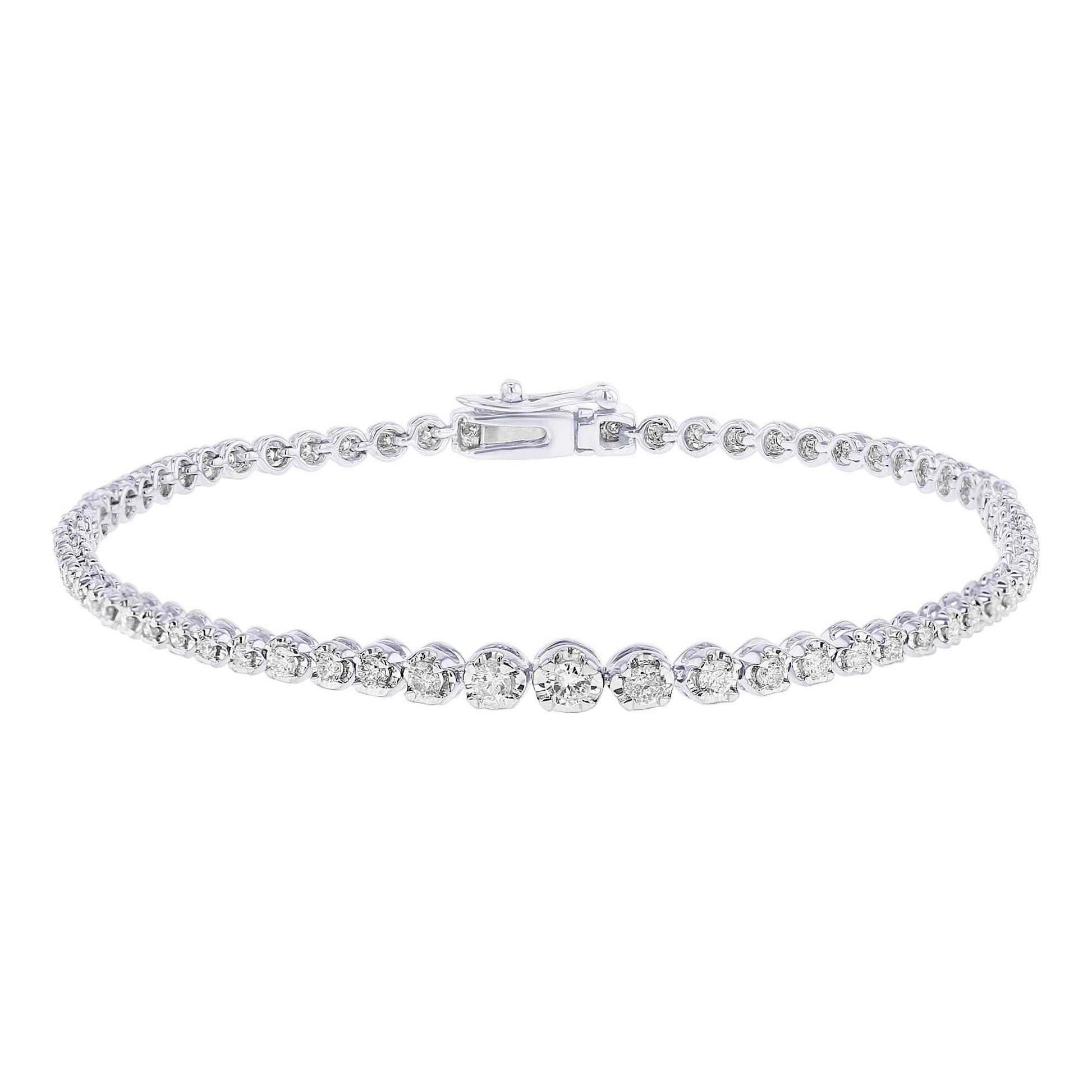 Miracle Diamond Tennis Bracelet 1ct