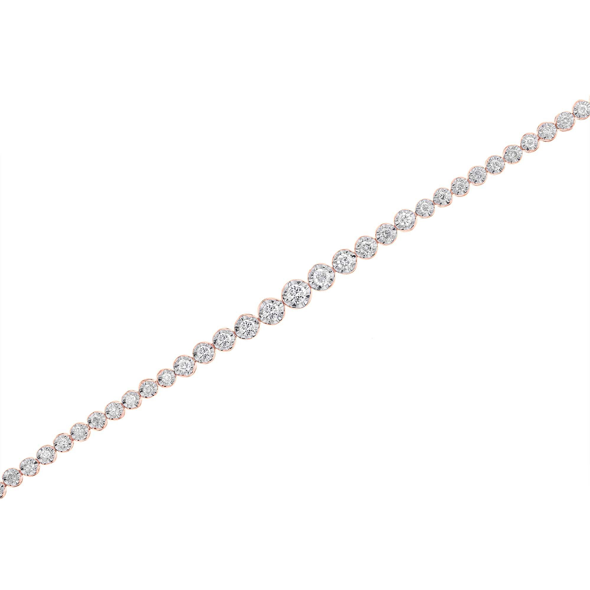 Miracle Diamond Tennis Bracelet 1ct – Steven Singer Jewelers