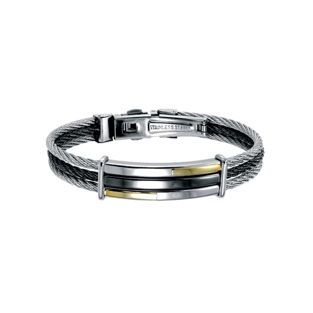 Maybach Stainless Steel Cable Bracelet
