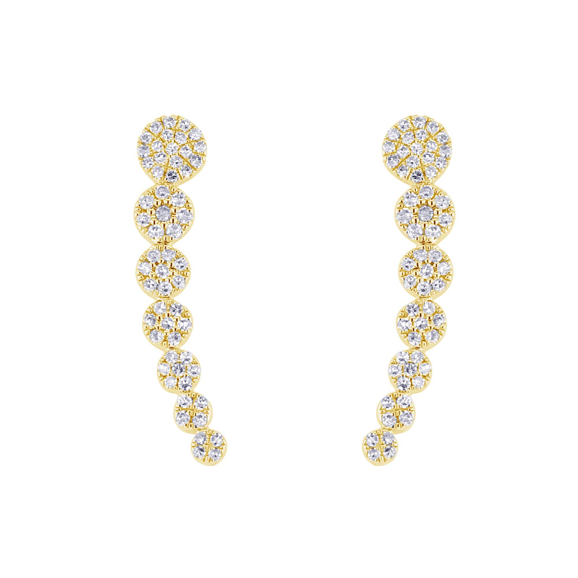 Galactic Cluster Climber Earrings