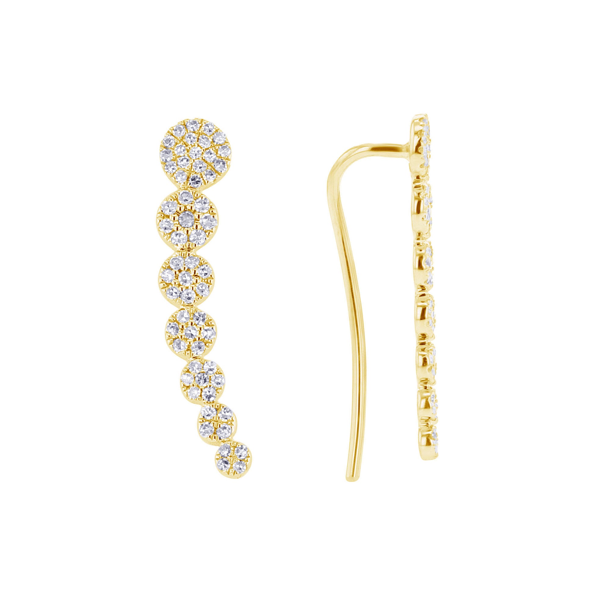 Galactic Cluster Climber Earrings