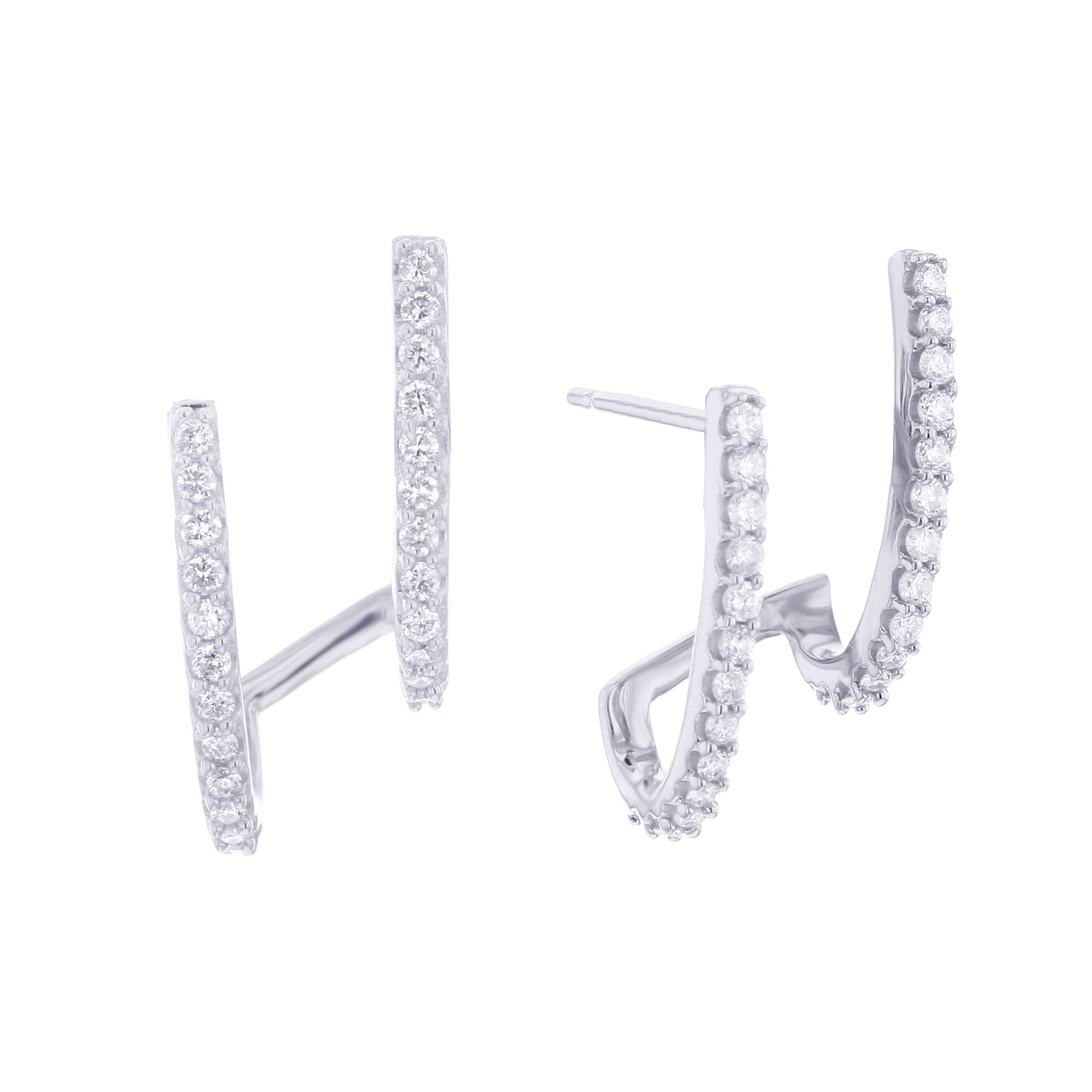 Hoop and Drop Earrings – Steven Singer Jewelers Hoop and Drop Earrings – Steven Singer Jewelers