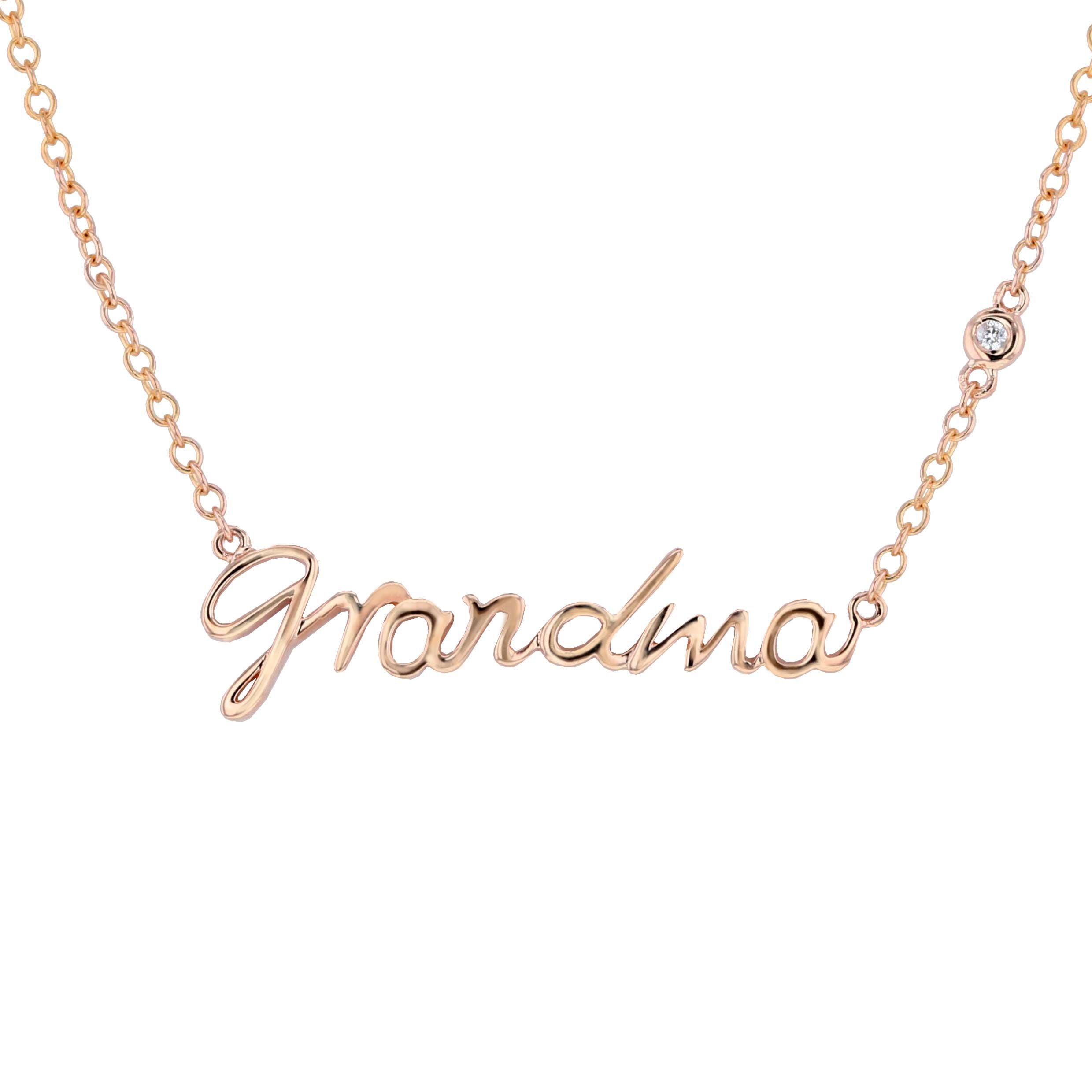 Grandma Diamond Necklace