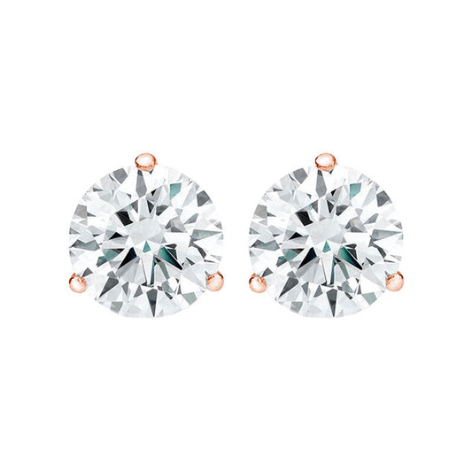 Get Naked Diamond Stud Earrings 1/4ct