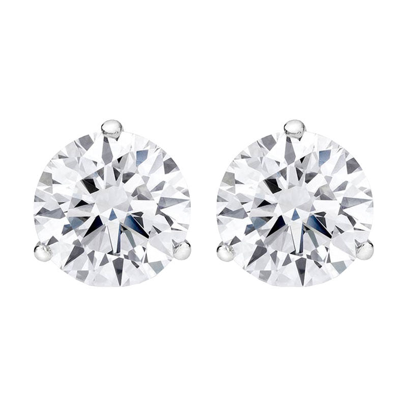 Get Naked Diamond Stud Earrings 1 1/4ct
