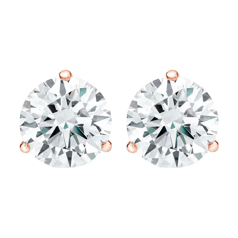 Get Naked Diamond Stud Earrings 1 1/4ct