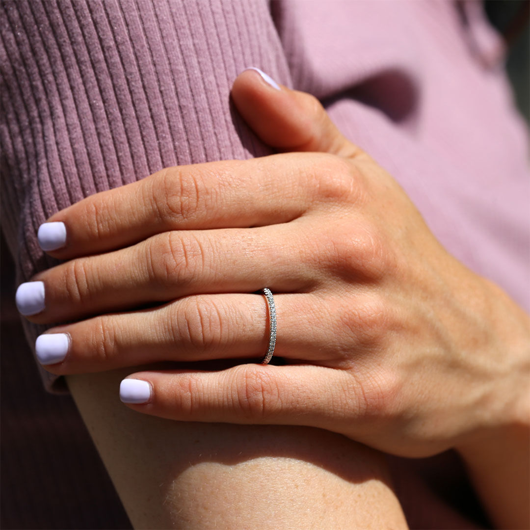 Idalis Diamond Wedding Ring